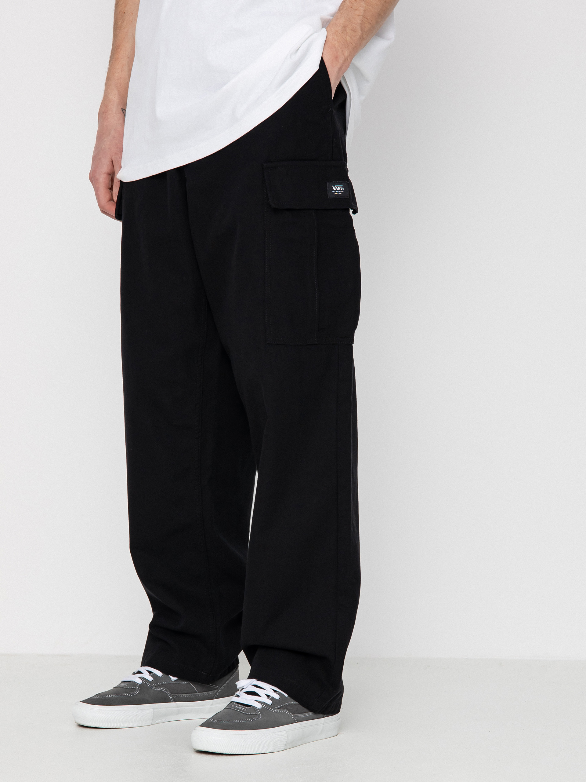 Vans Range Cargo Baggy Tapered Elastic Pants (black)