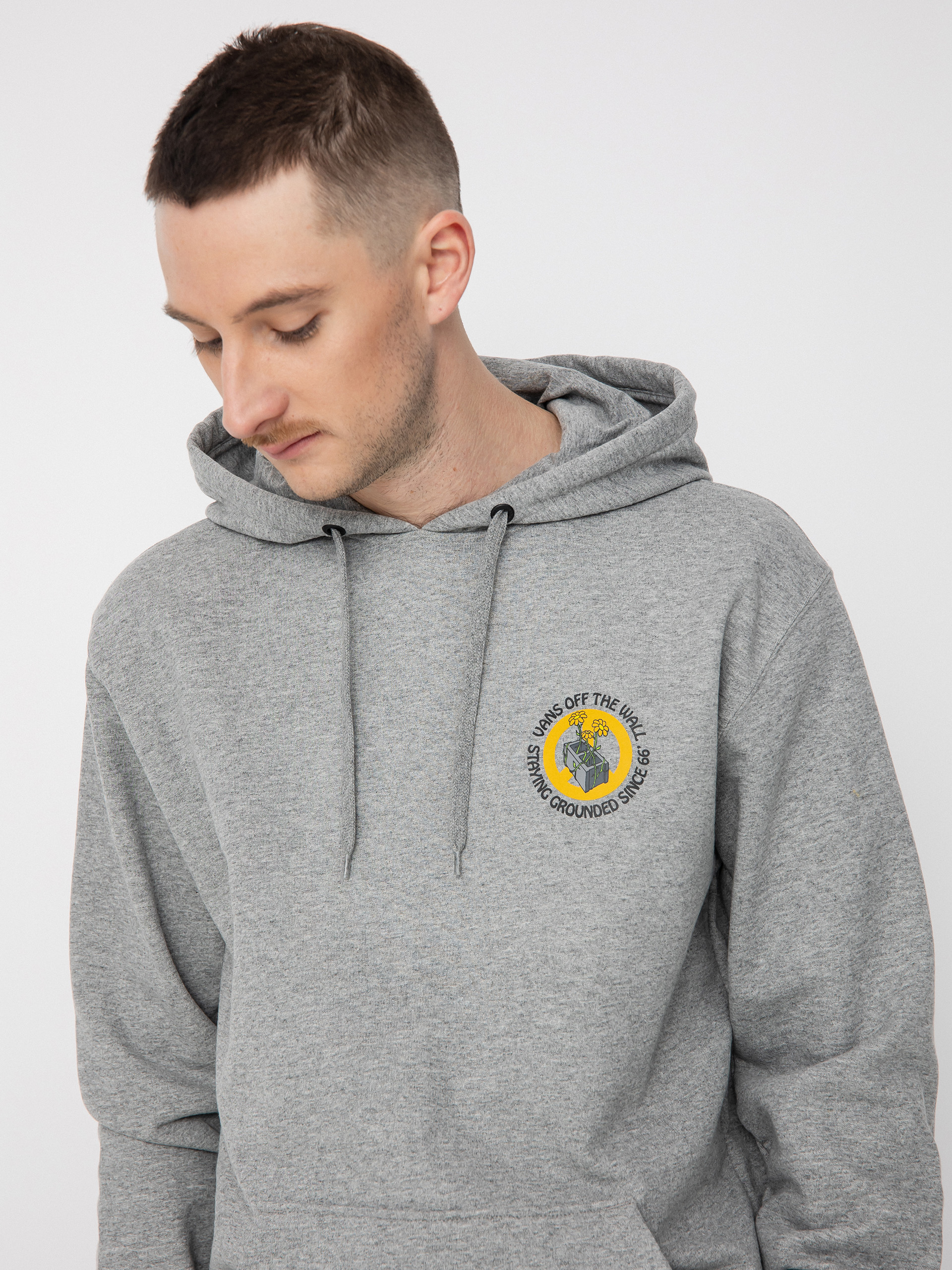 Vans Staying Grounded HD Hoodie (cement heather)