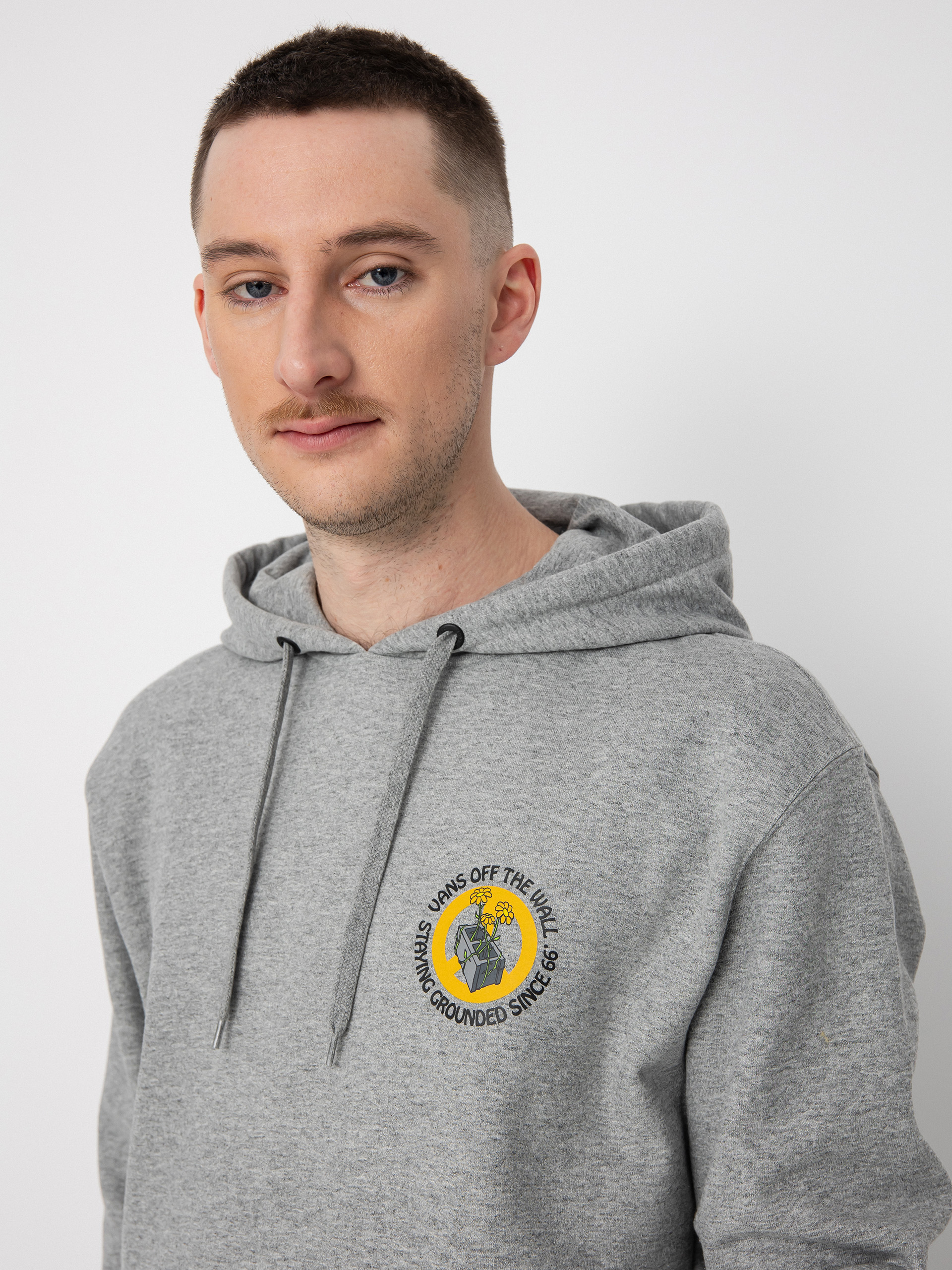 Vans Staying Grounded HD Hoodie (cement heather)