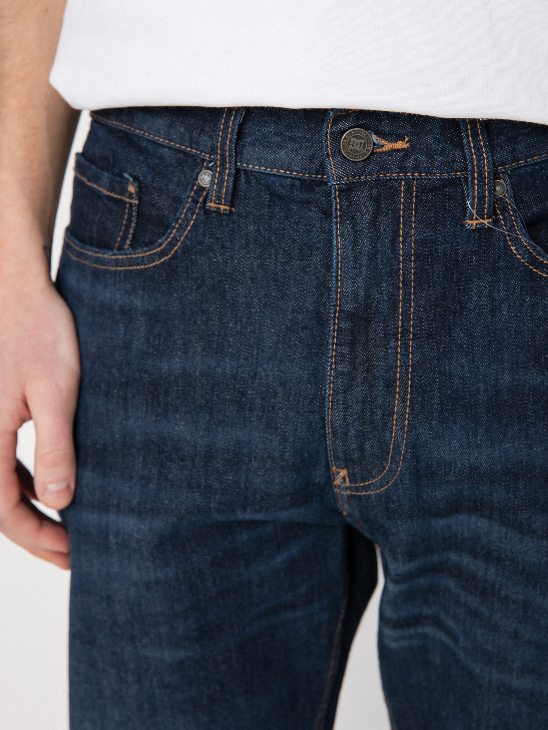 DC Worker Relaxed Pants (dark stone)