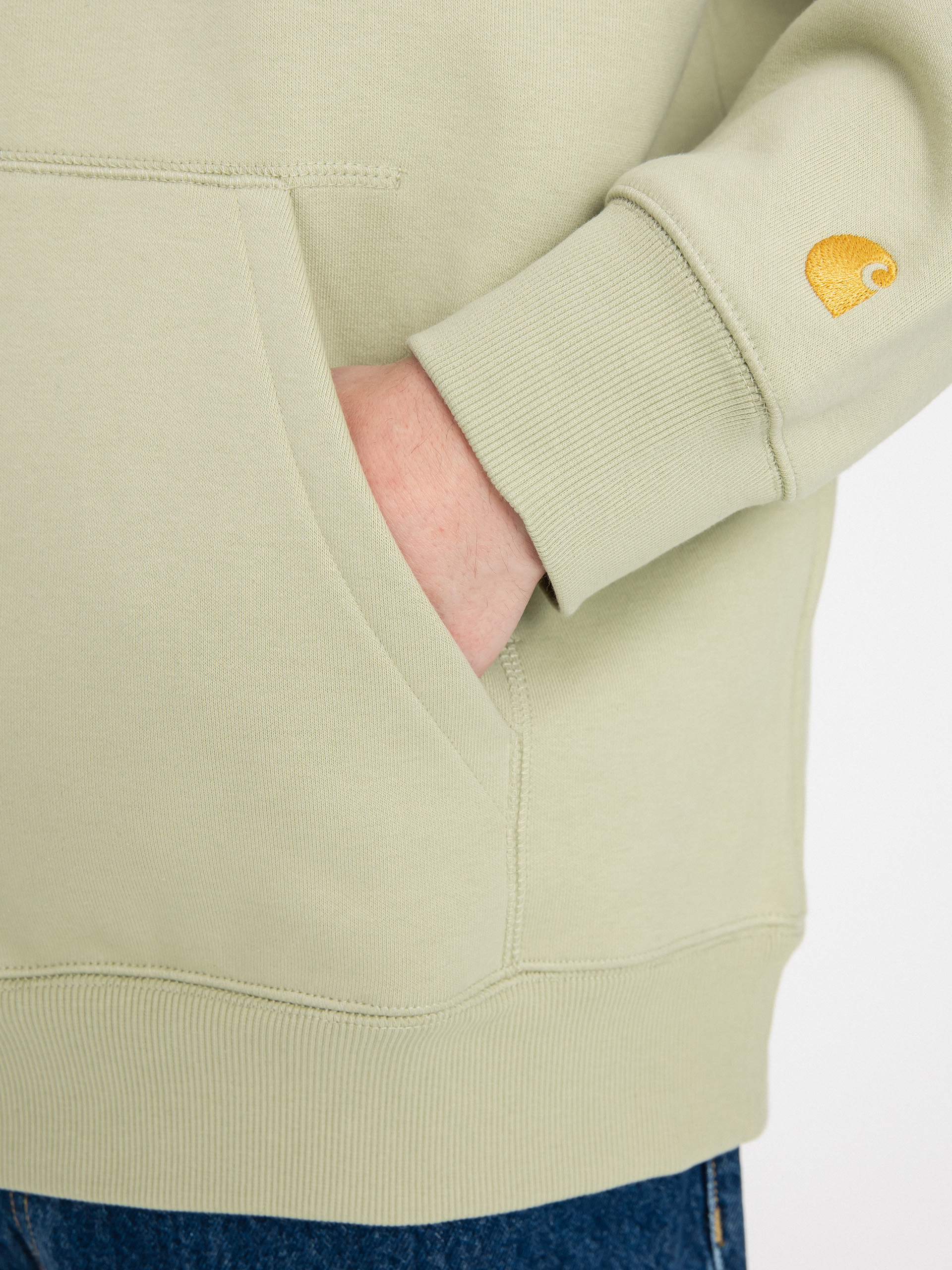 Carhartt WIP Chase HD Hoodie (agave/gold)