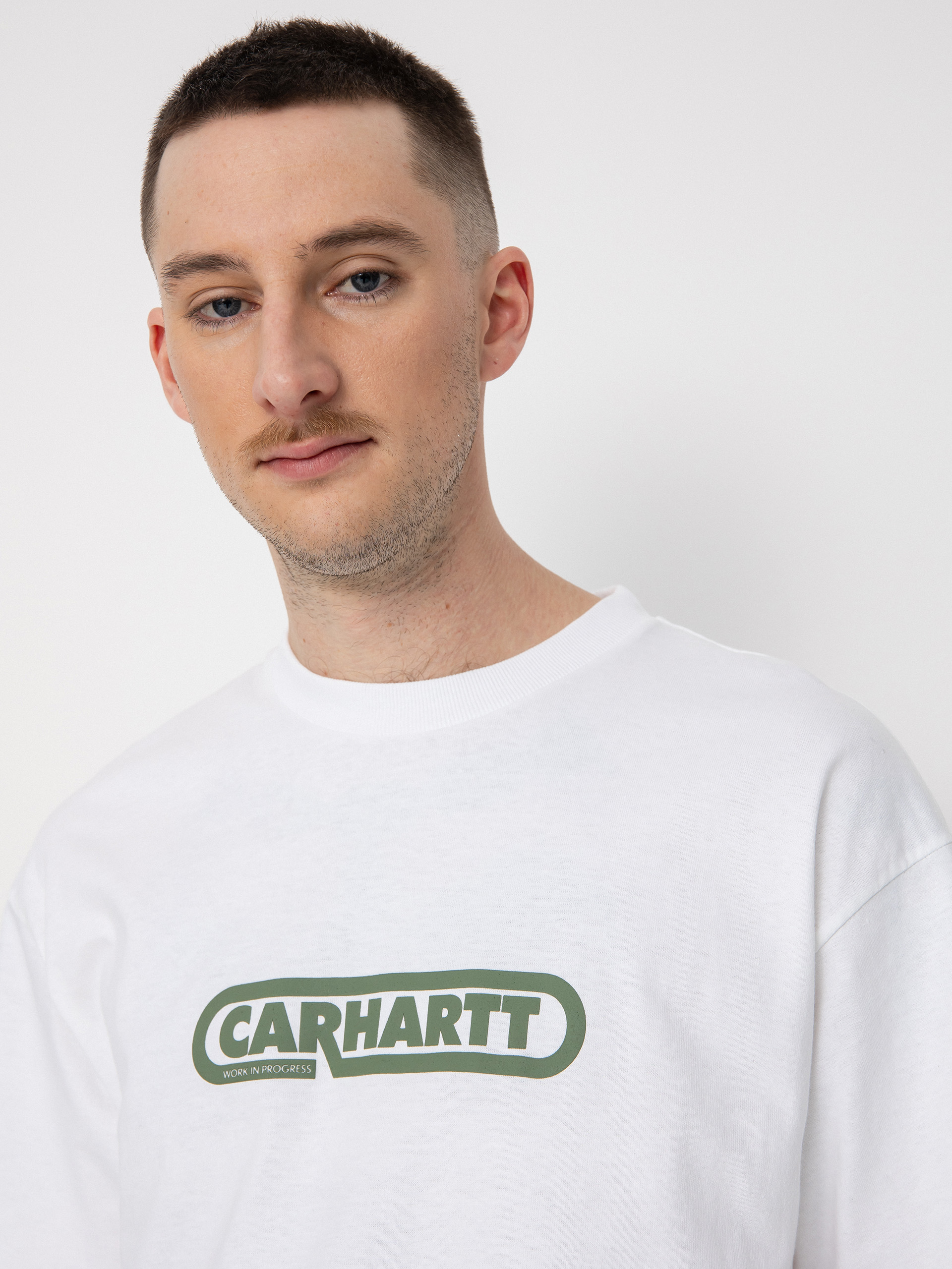 Carhartt WIP Fuse Script T-shirt (white/dollar green)