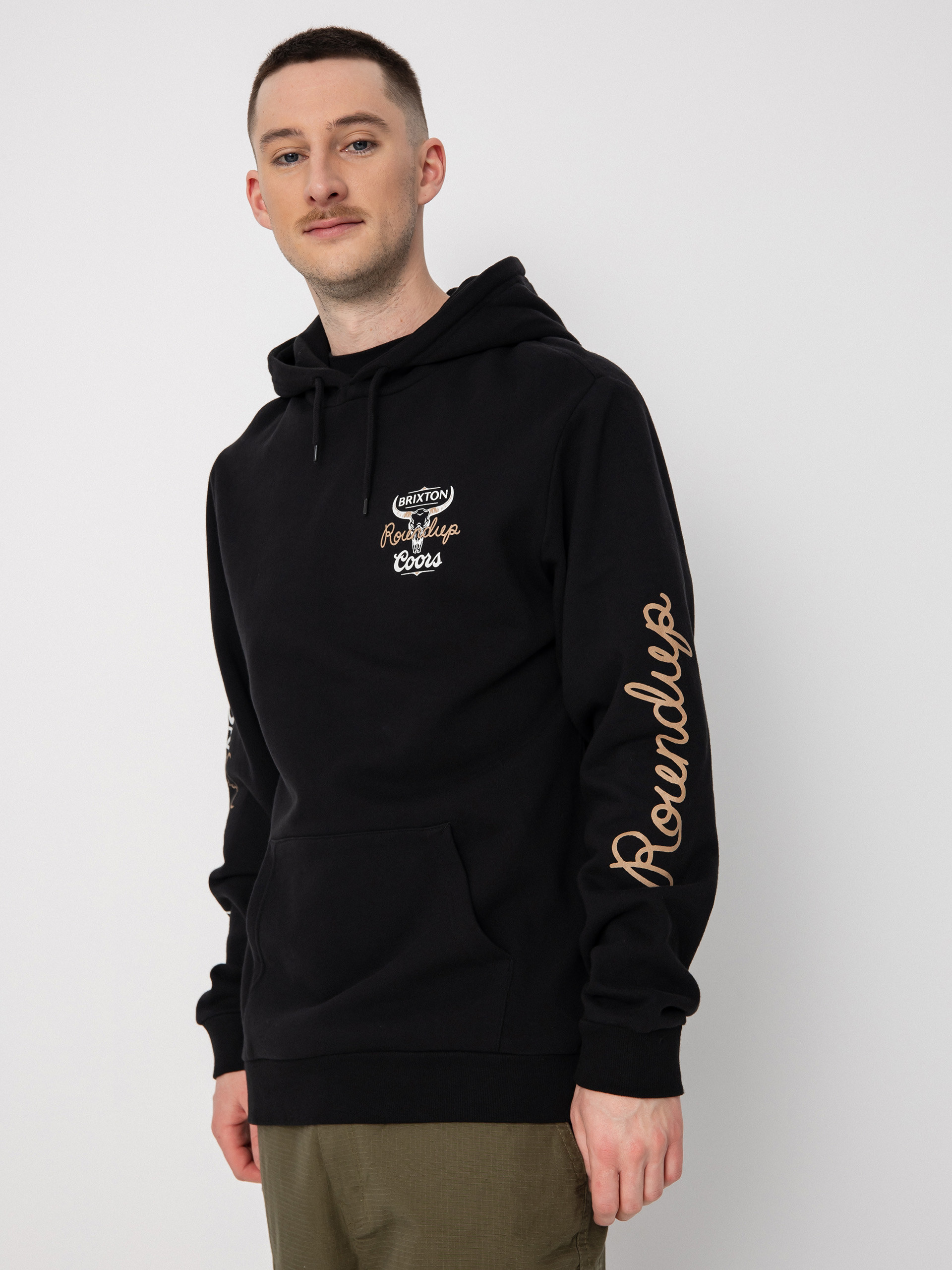 Brixton Coors Roundup HD Hoodie (black)