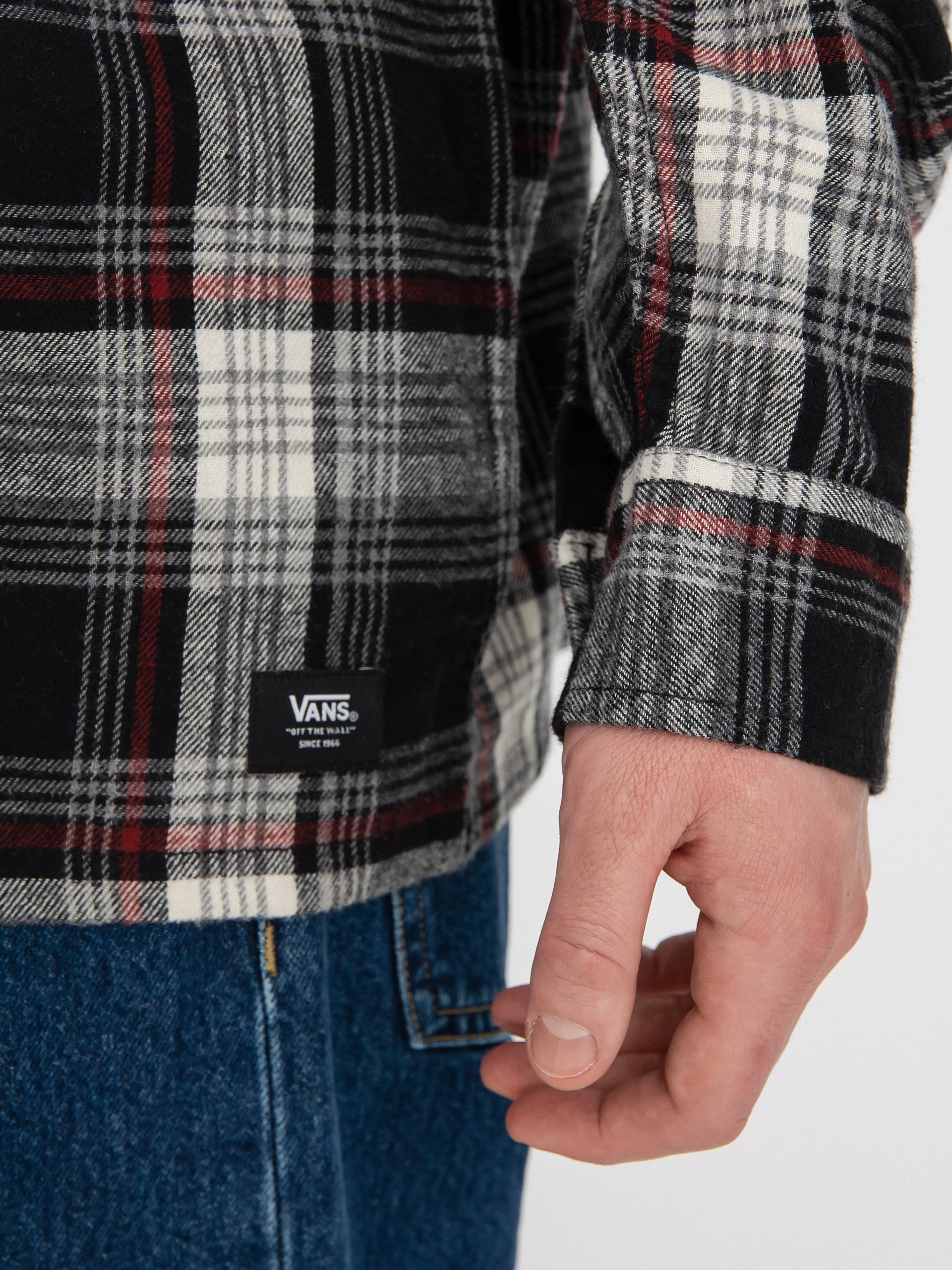 Vans Helleson Hemd (black/antique white)