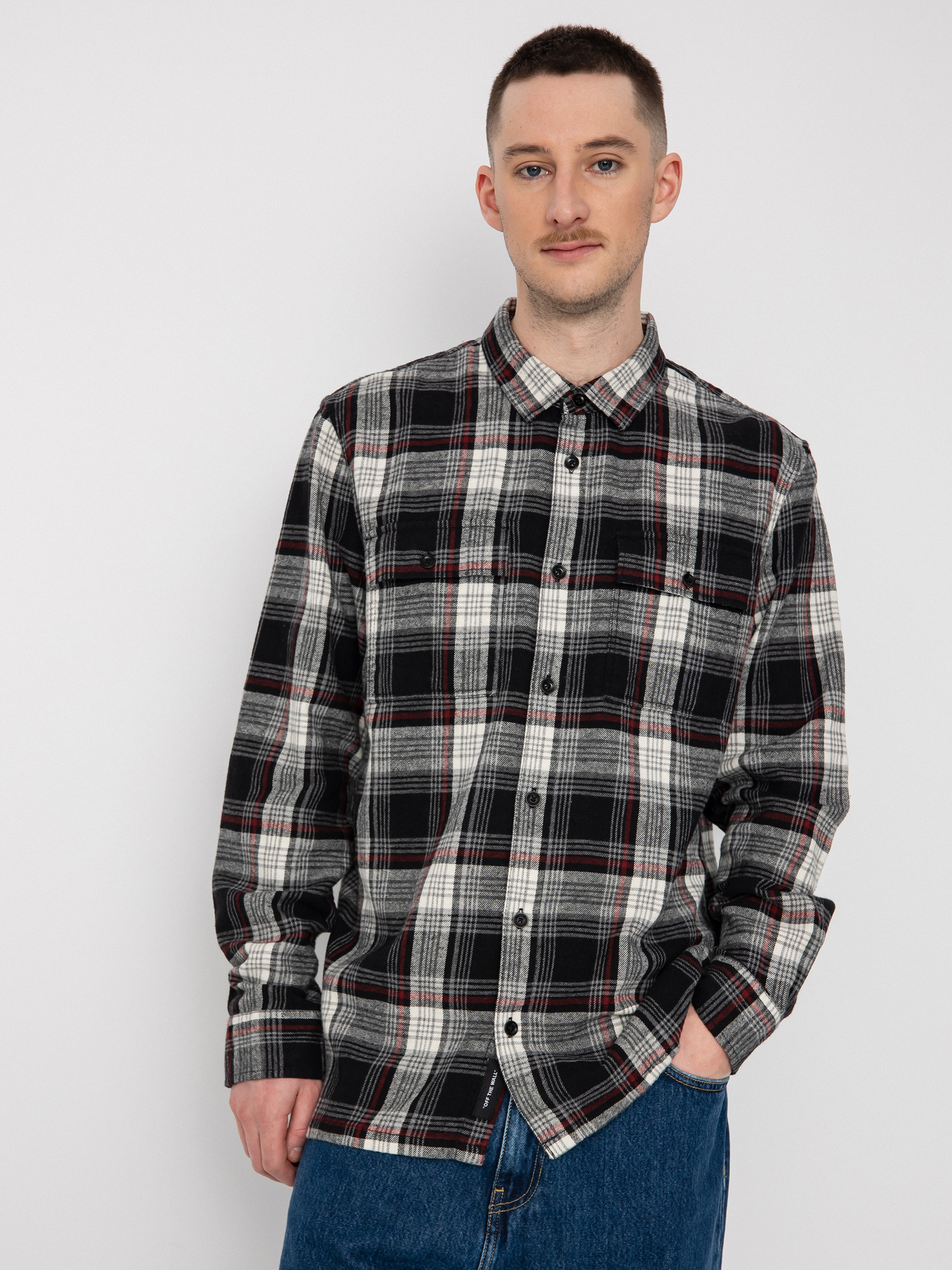 Vans Helleson Shirt (black/antique white)