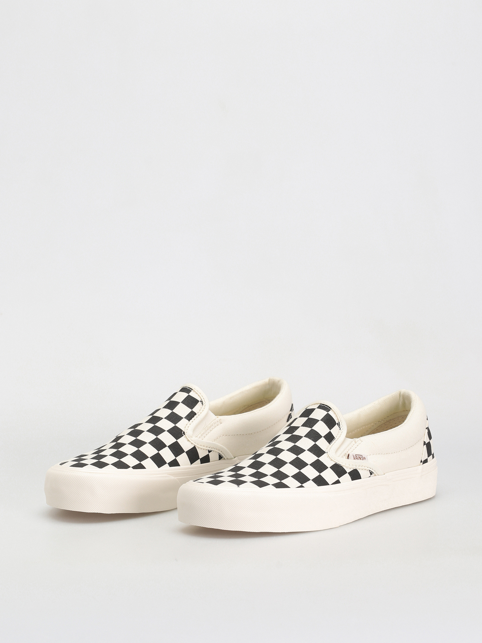 Vans Slip On VR3 Shoes (checkerboard black/marshmallow)