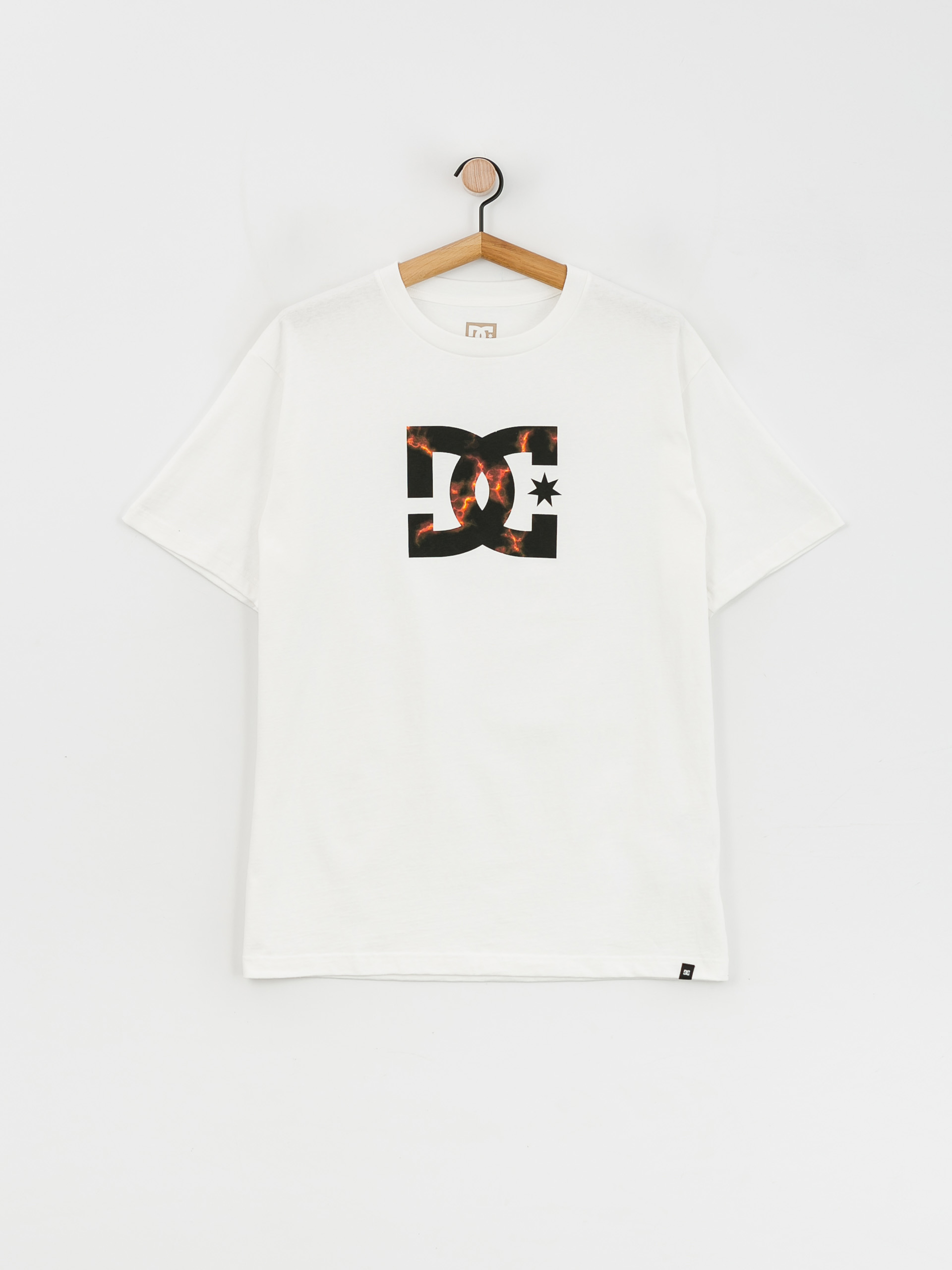 DC Star Fill T-shirt (white/fire)