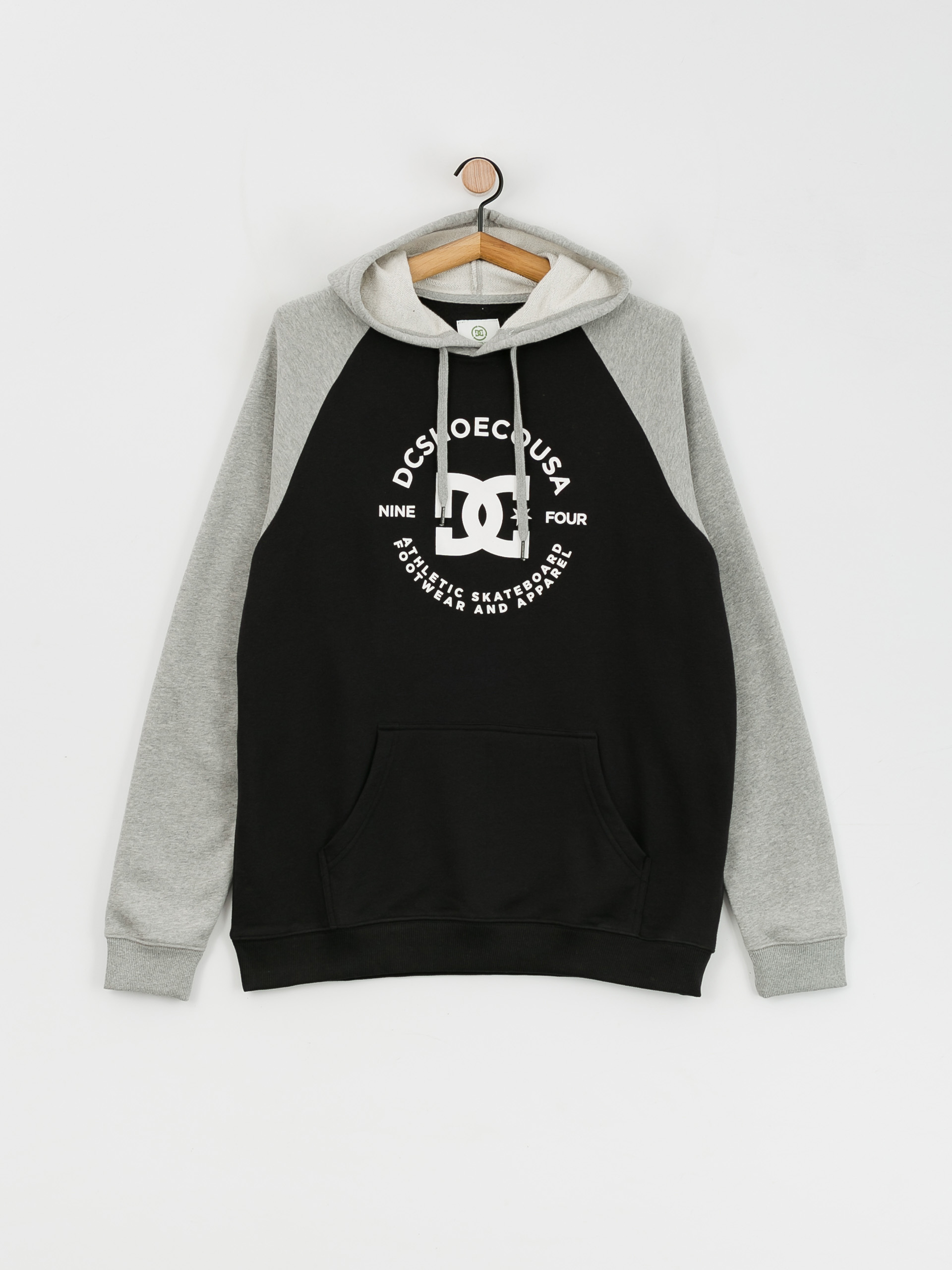 DC Star Pilot Raglan HD Hoodie (black/grey heather)