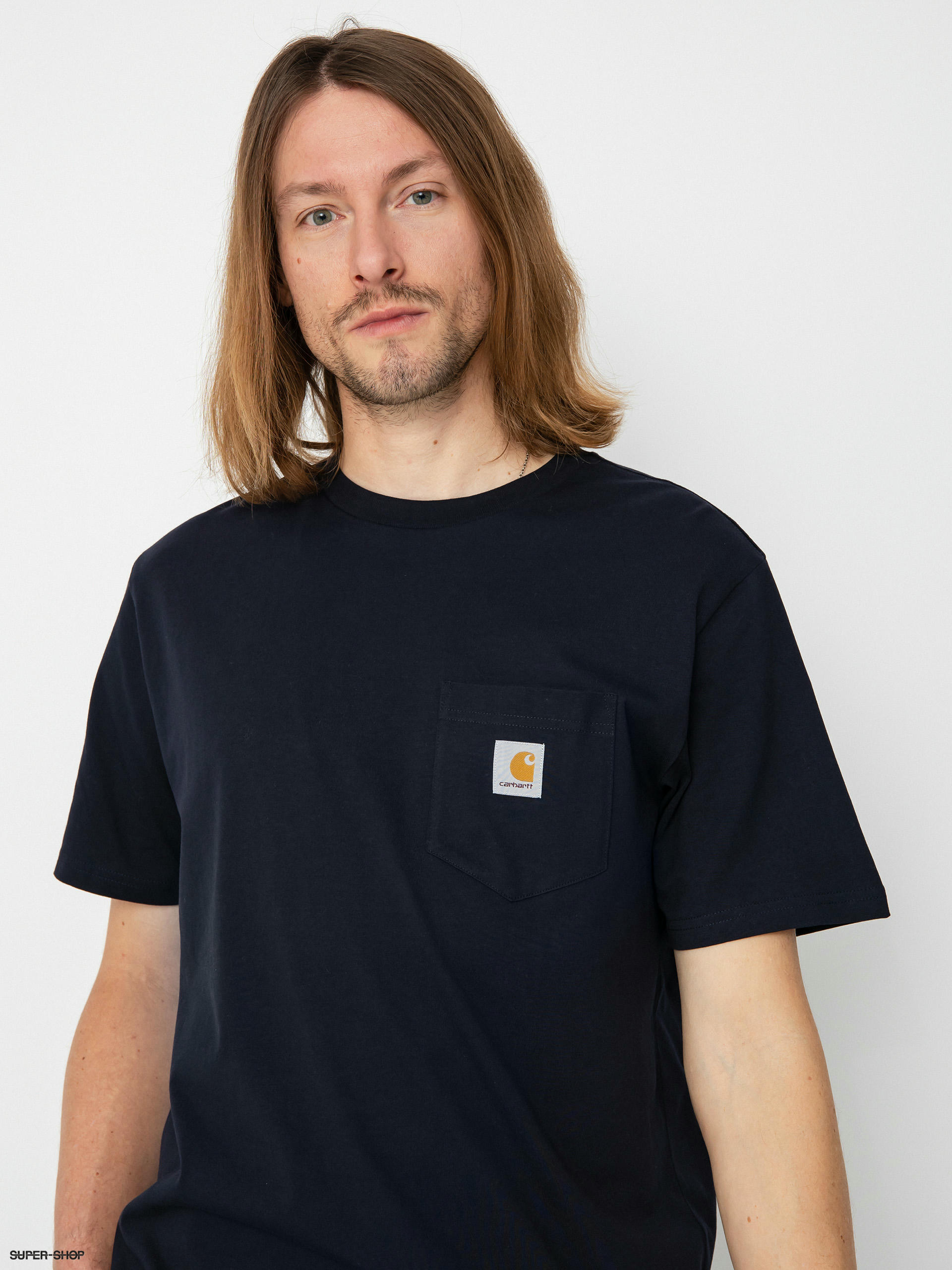 Carhartt WIP Pocket T shirt dark navy