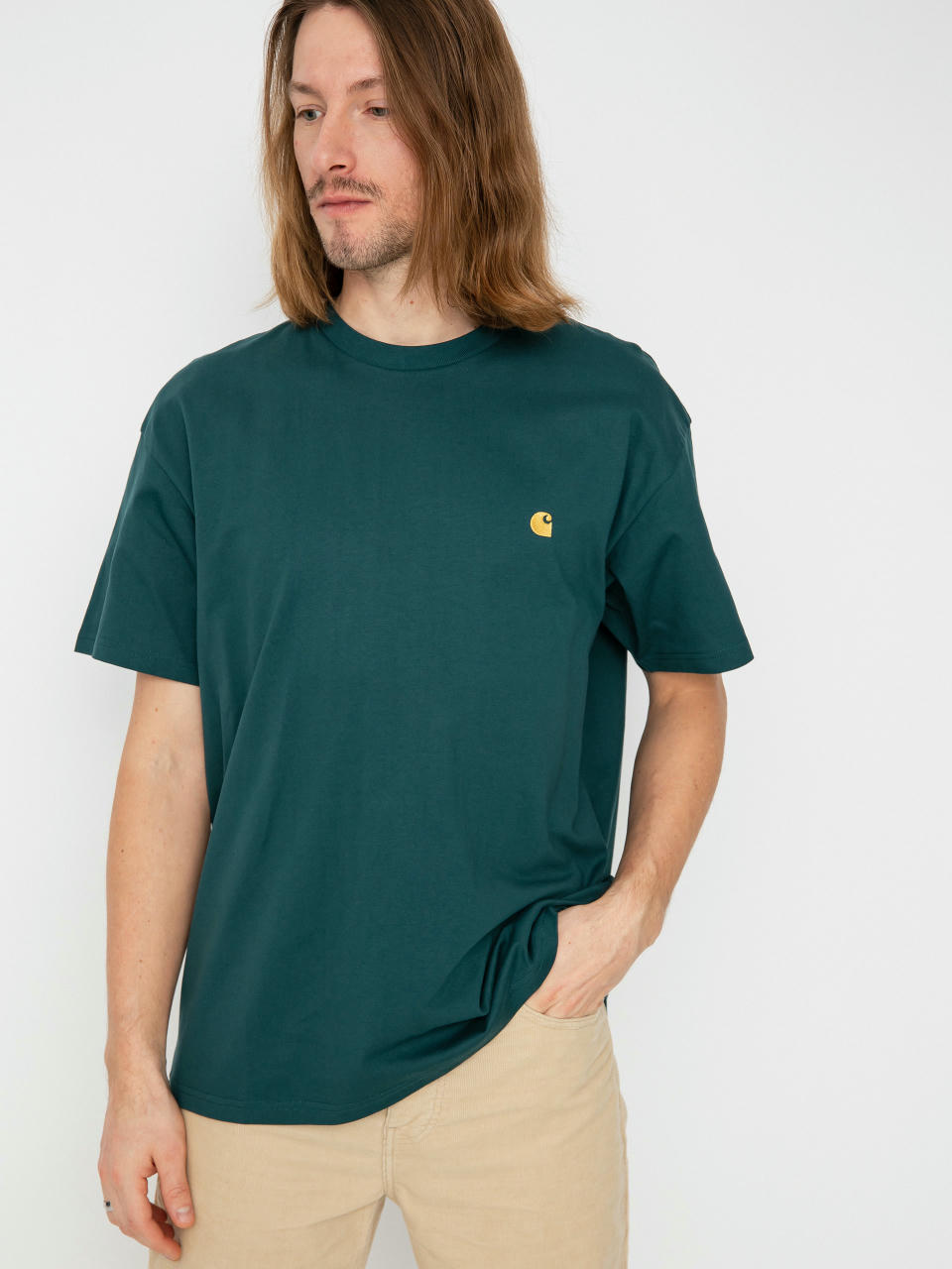 Carhartt WIP Chase T-shirt (citron/gold)
