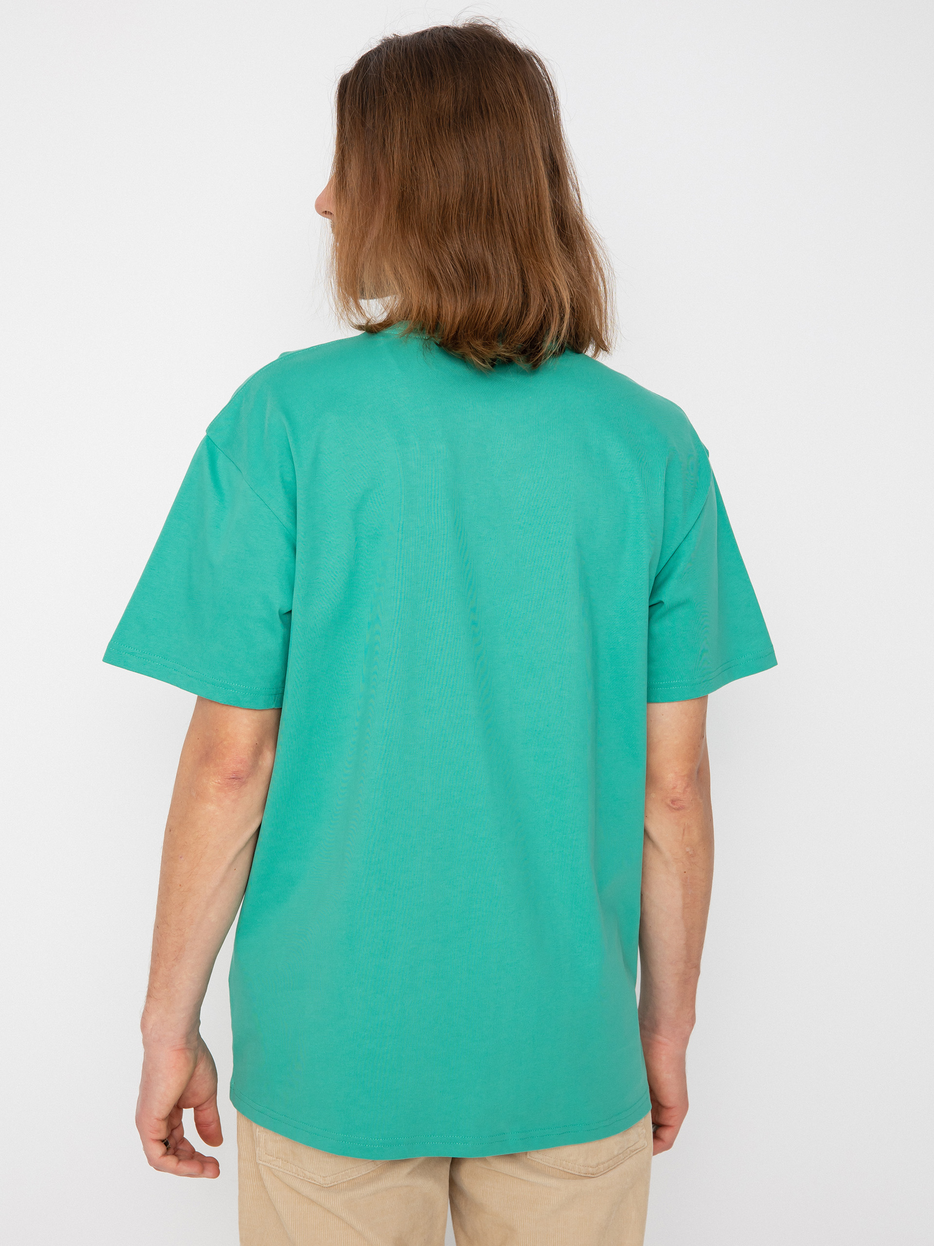 Carhartt WIP Chase T-shirt (aqua green/gold)