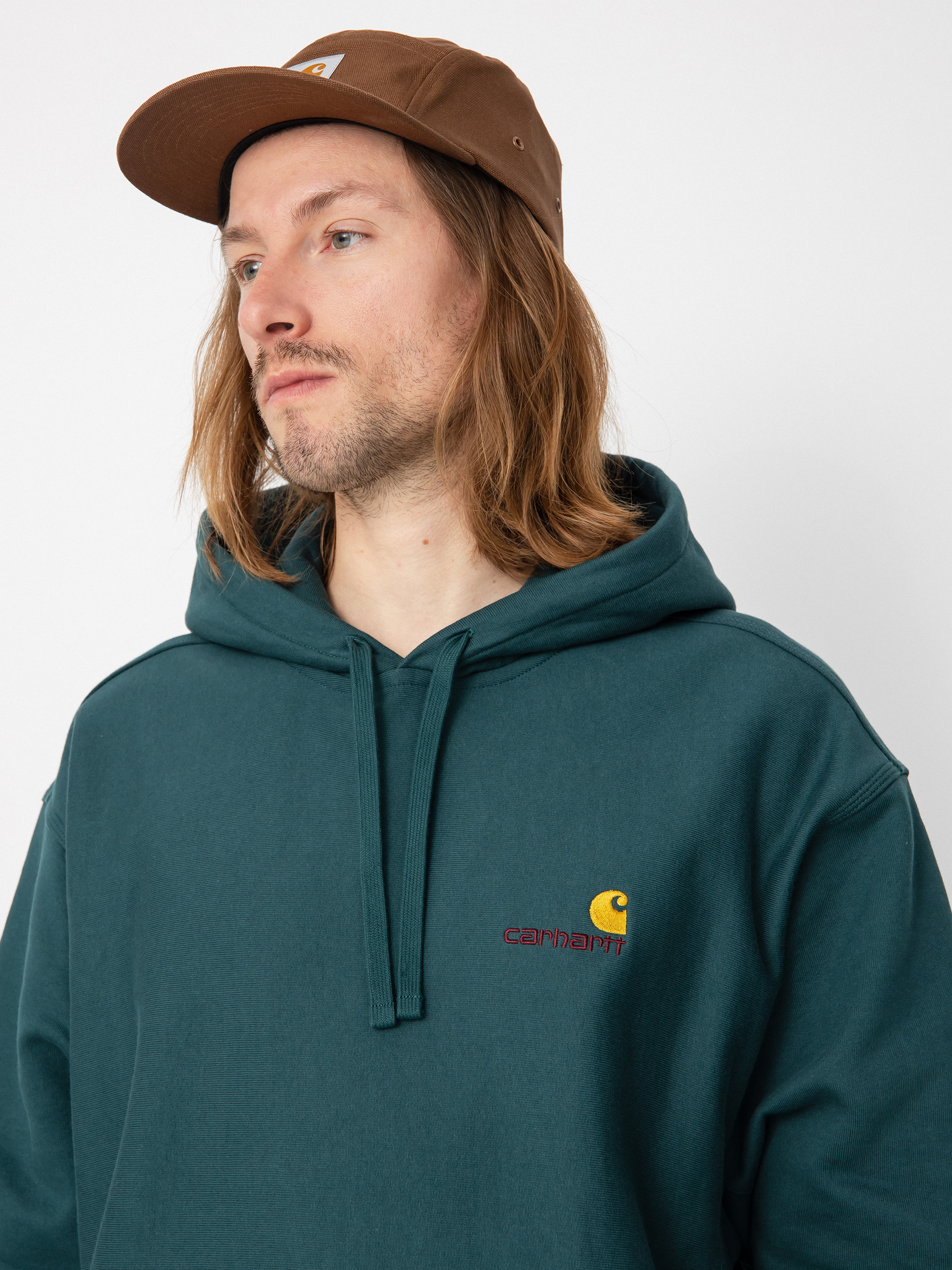 Carhartt WIP American Script HD Hoodie (botanic)