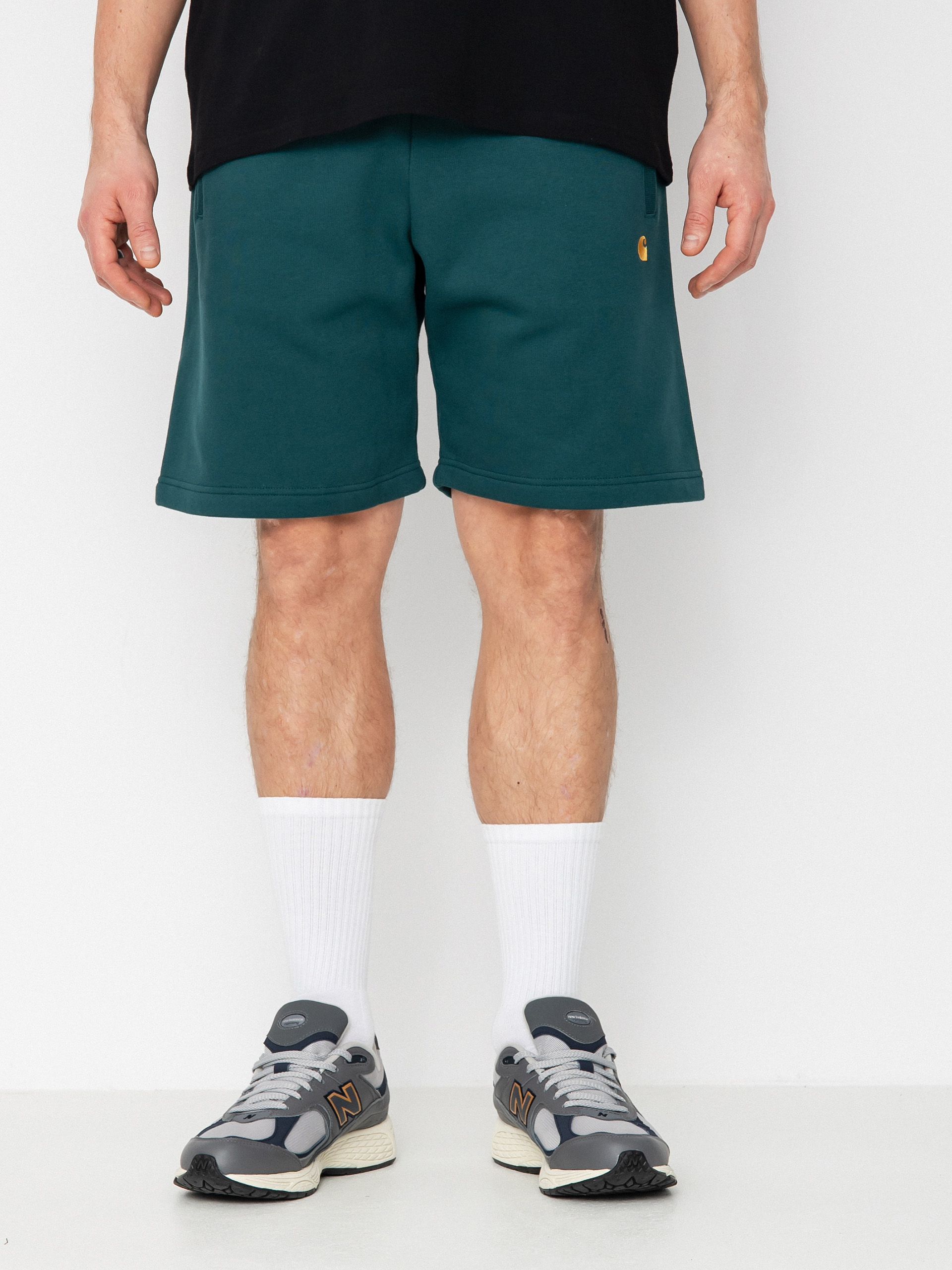 Carhartt WIP Chase Shorts (botanic/gold)