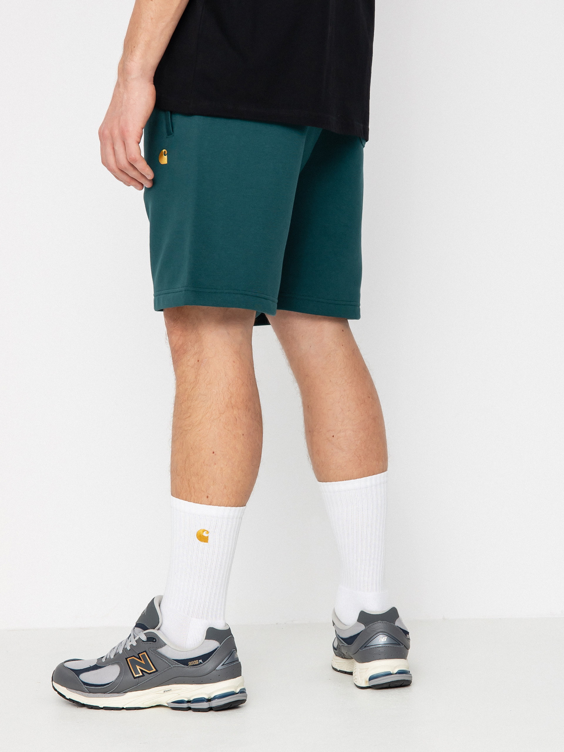 Carhartt WIP Chase Shorts (botanic/gold)