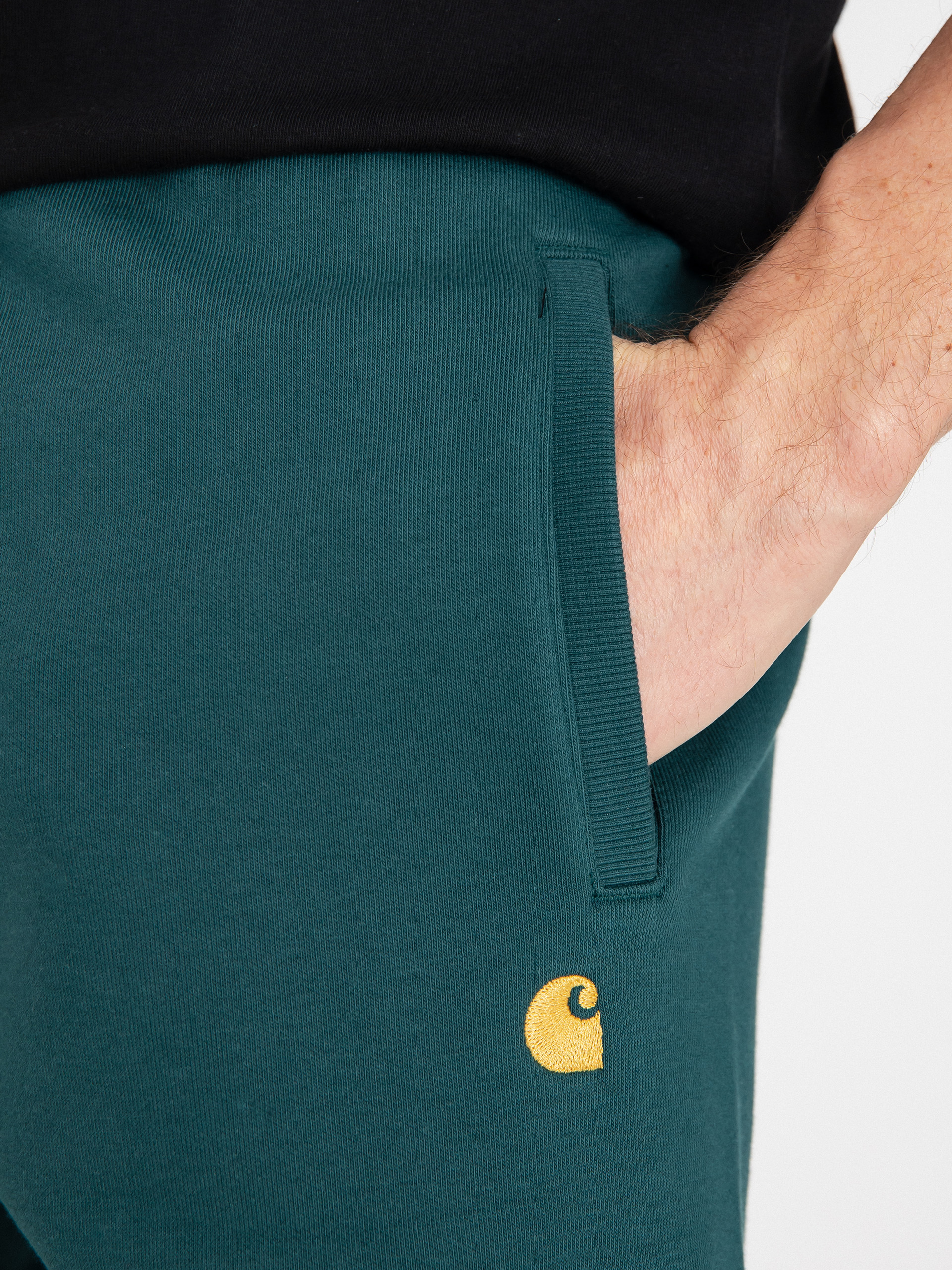 Carhartt WIP Chase Shorts (botanic/gold)