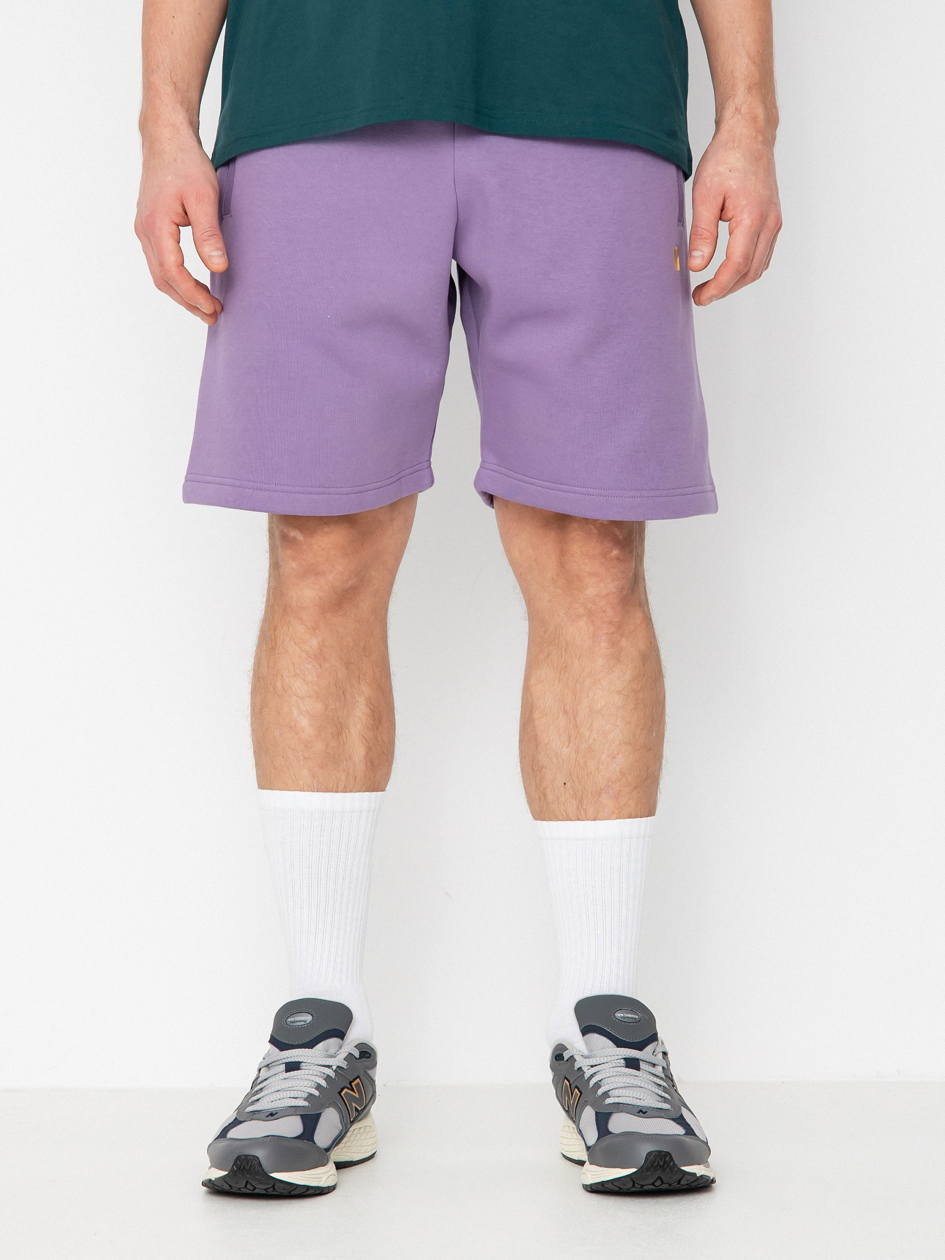 Carhartt WIP Chase Shorts (violanda/gold)