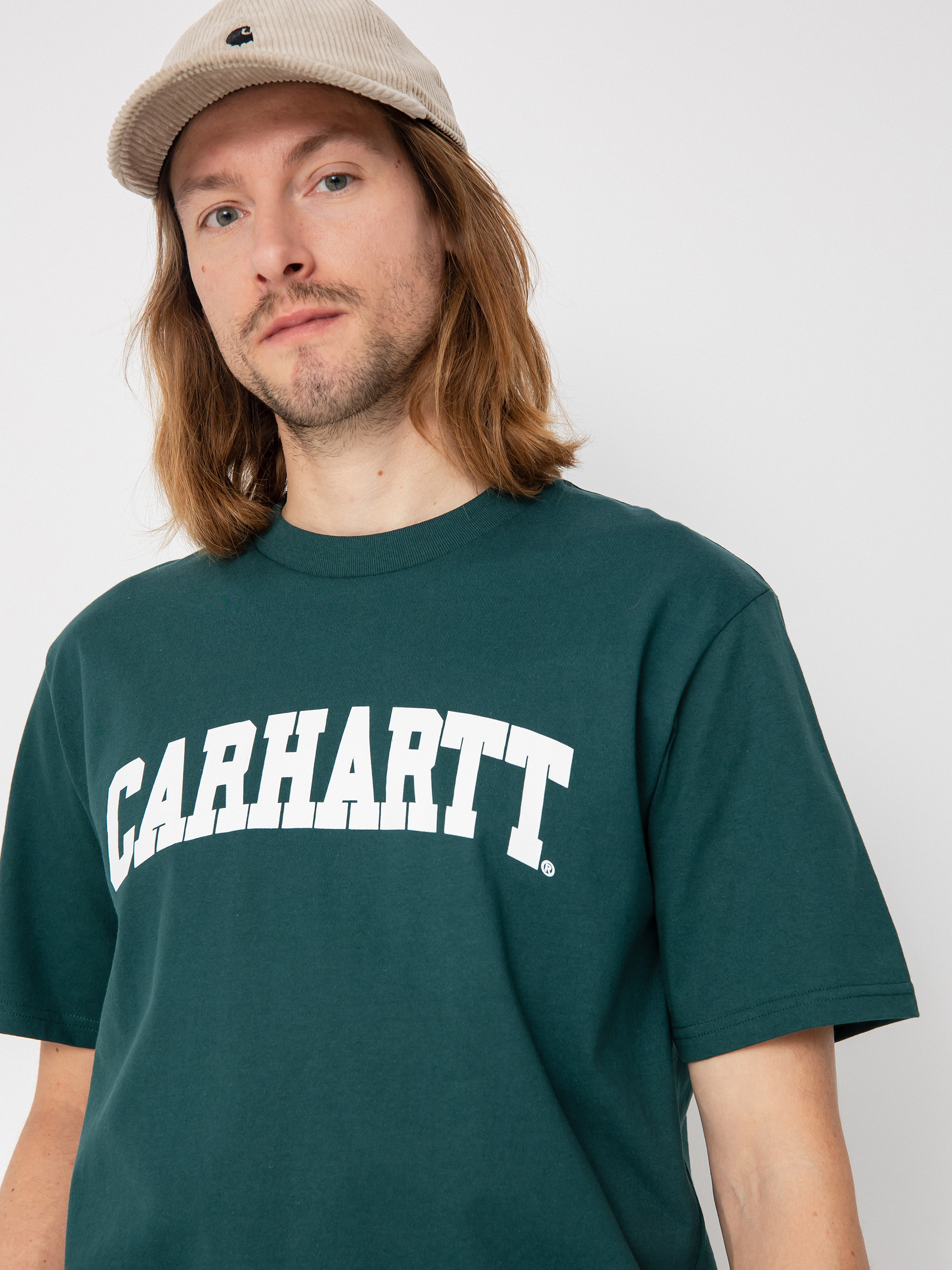 Carhartt WIP University T-Shirt (botanic/white)