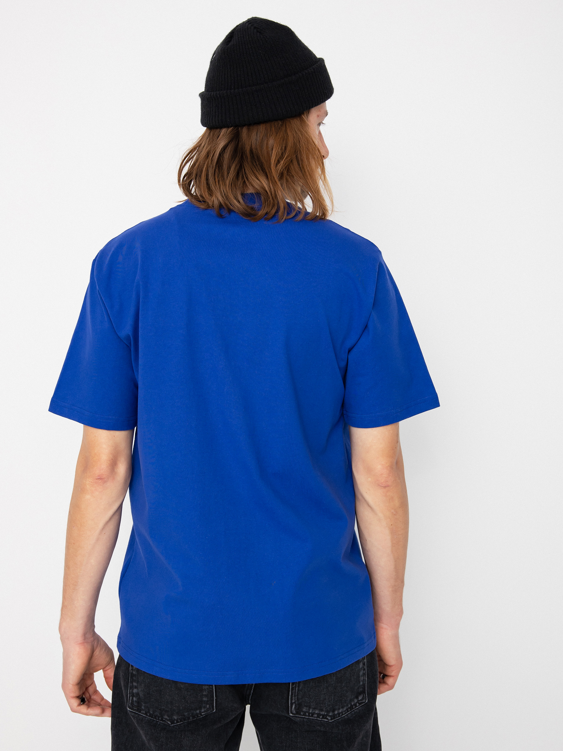 Carhartt WIP University Script T-Shirt (lazurite/white)