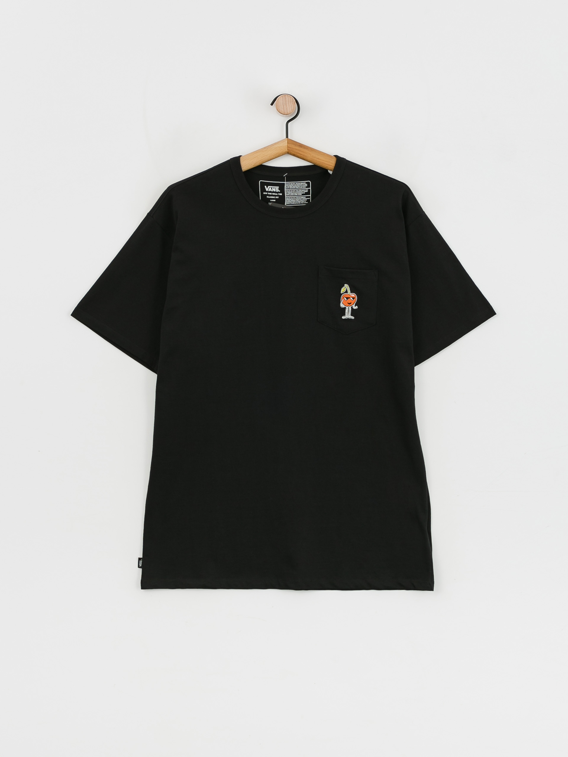 Vans Off The Wall Graphic T-shirt (black/eden)