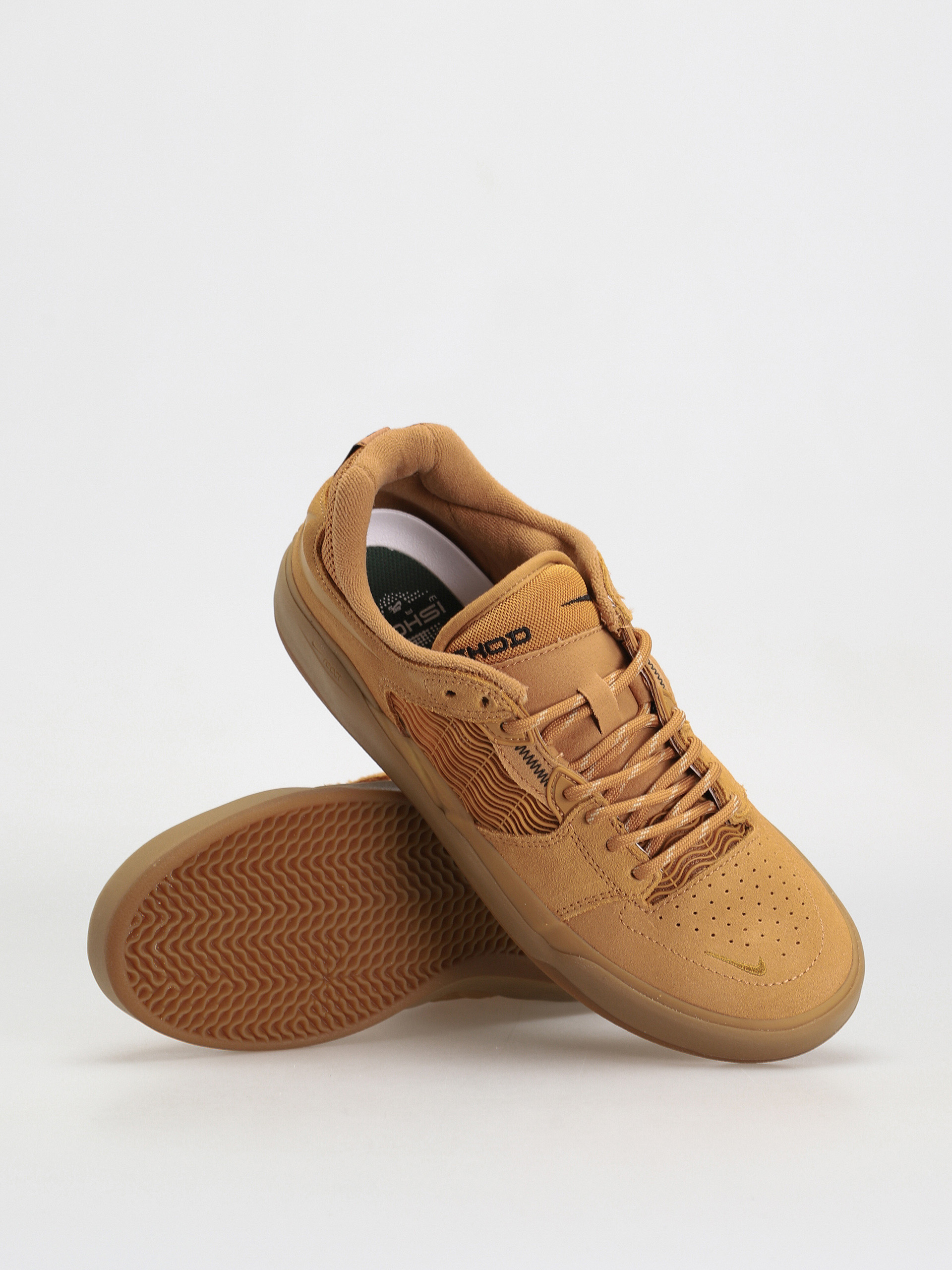 Nike SB Ishod Wair Shoes (flax/wheat flax gum light brown)