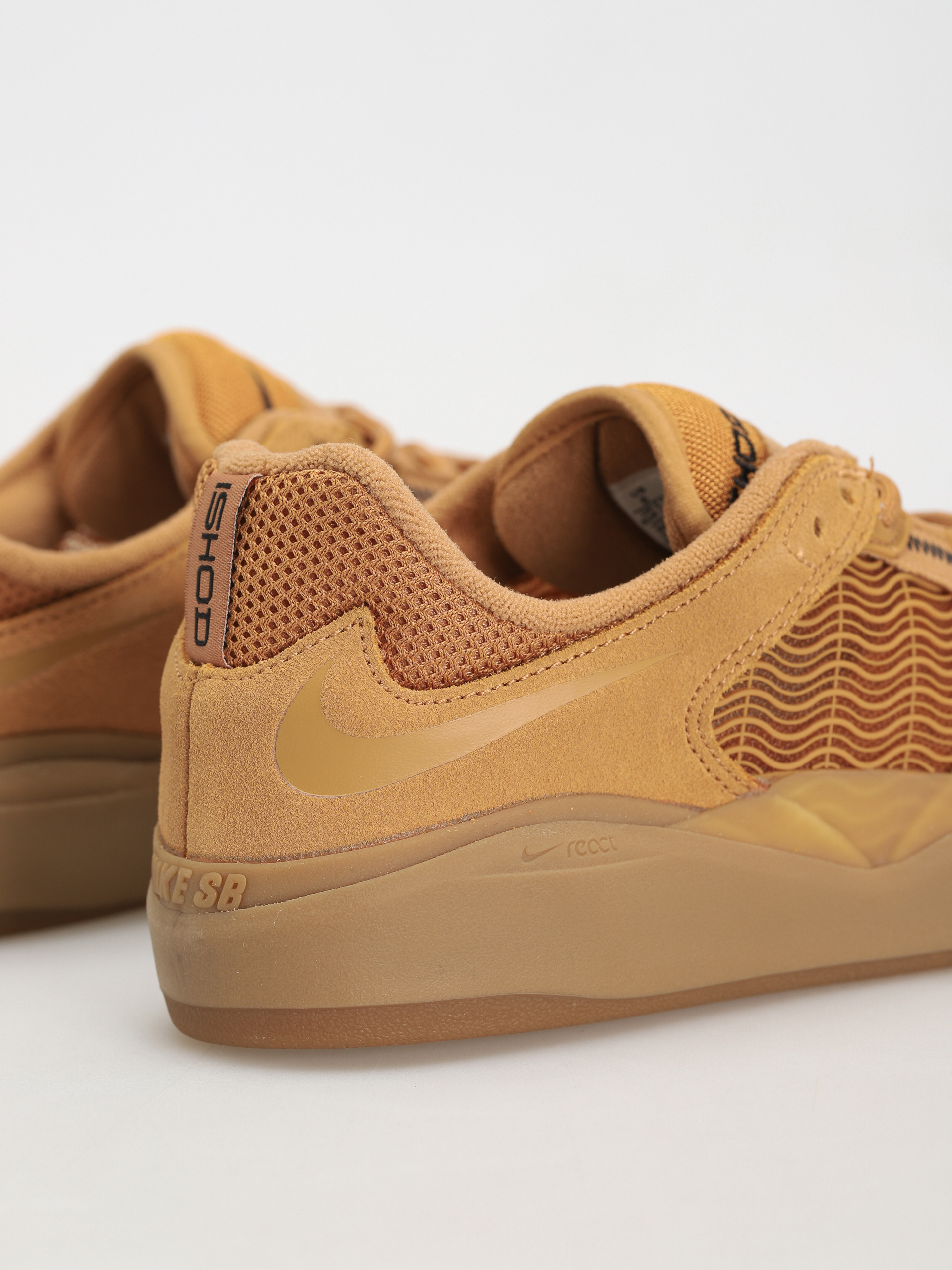 Nike SB Ishod Wair Shoes (flax/wheat flax gum light brown)