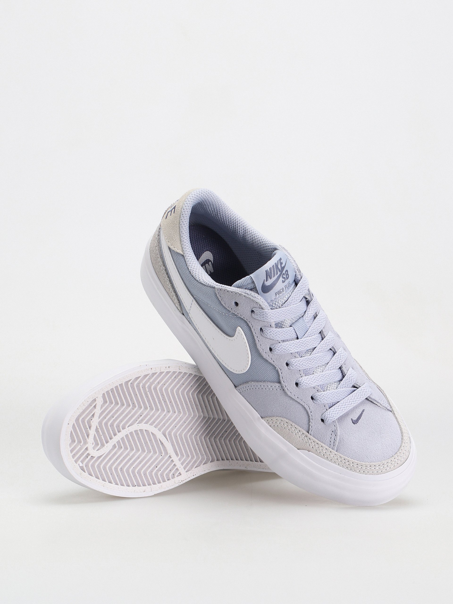 Nike SB Zoom Pogo Plus Shoes (blue whisper/white football grey)