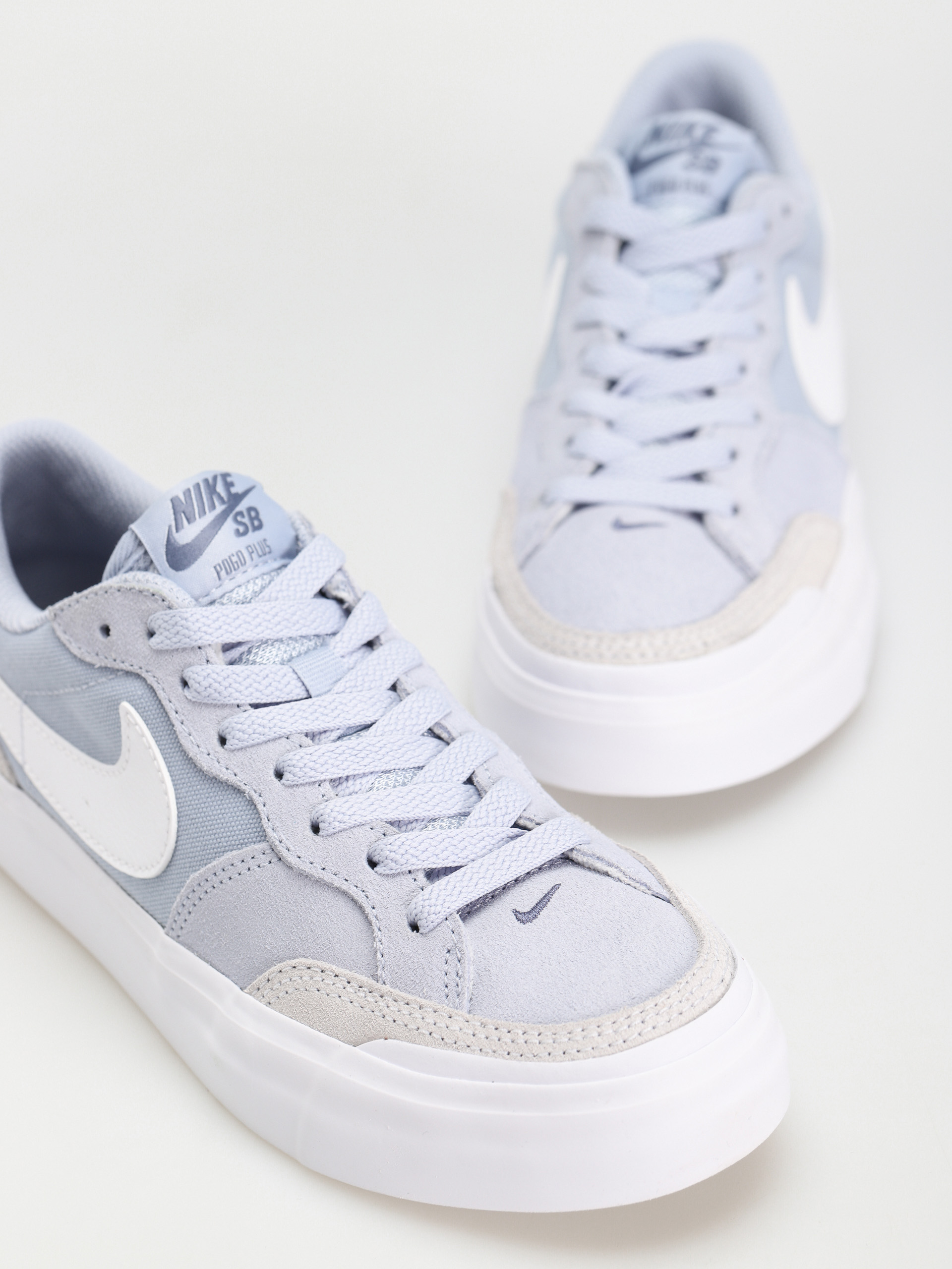 Nike SB Zoom Pogo Plus Shoes (blue whisper/white football grey)