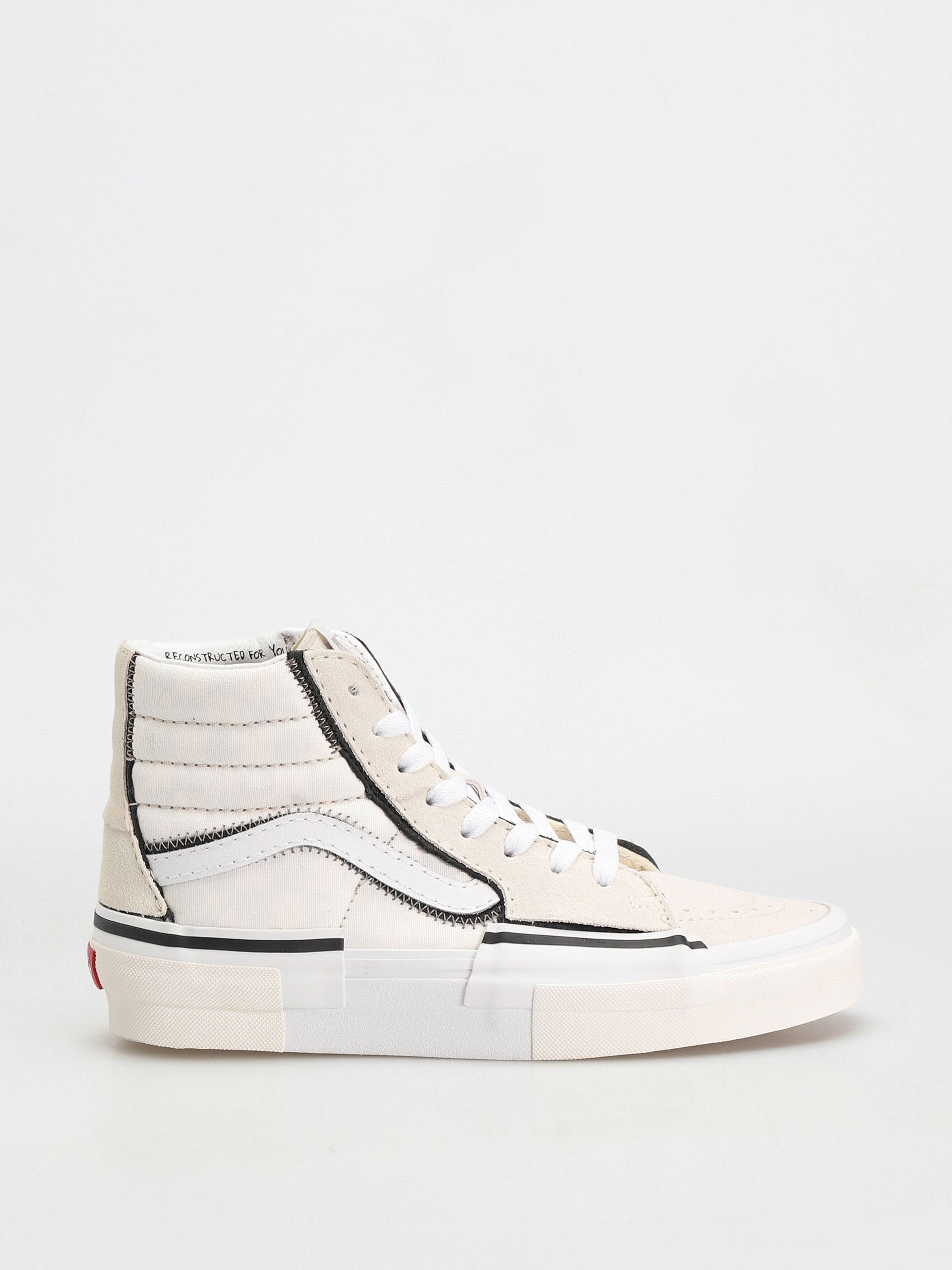 Vans Sk8 Hi Reconstruct Shoes (marshmallow/white)