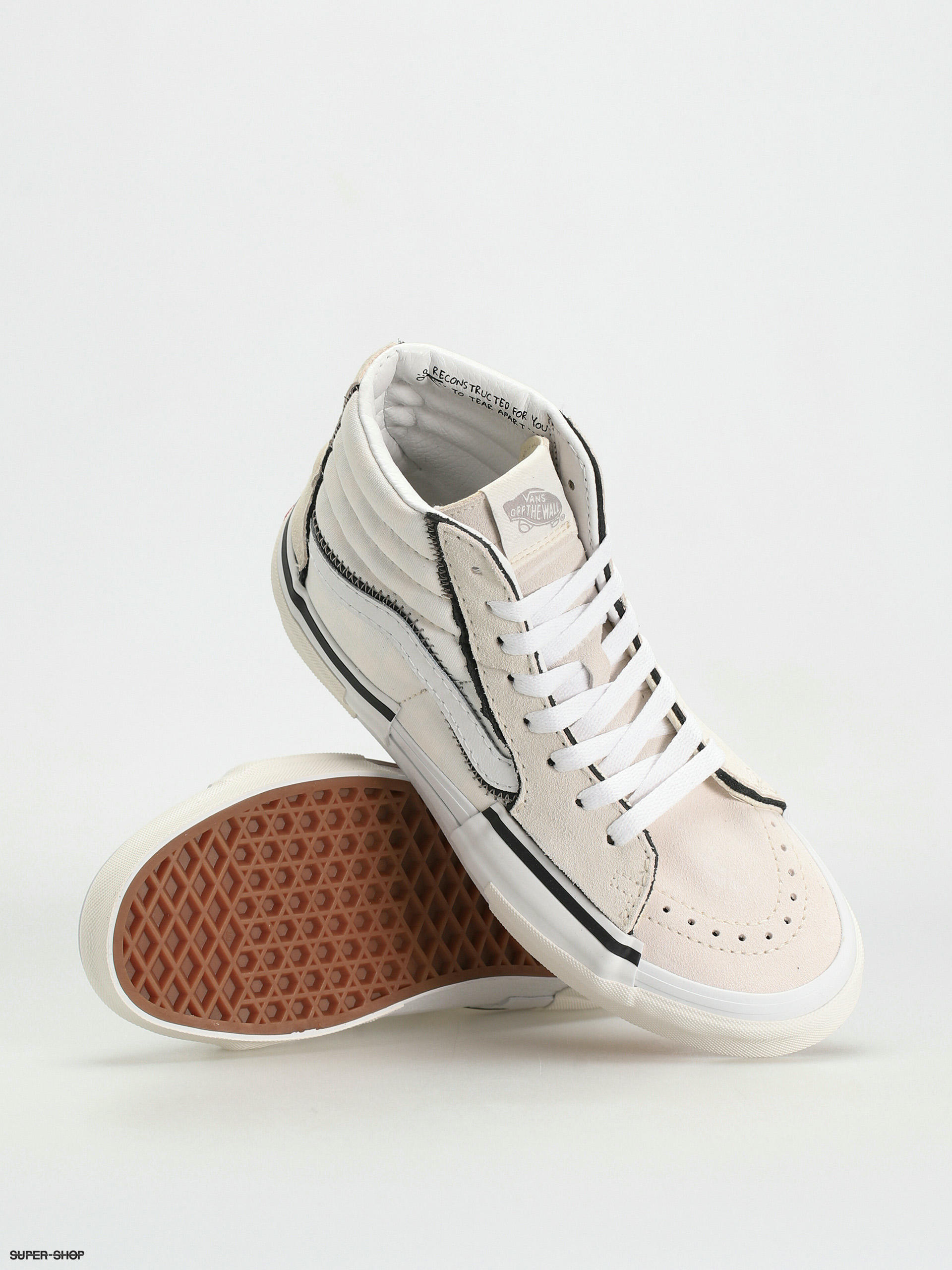 Vans Sk8 Hi Reconstruct Schuhe marshmallow white