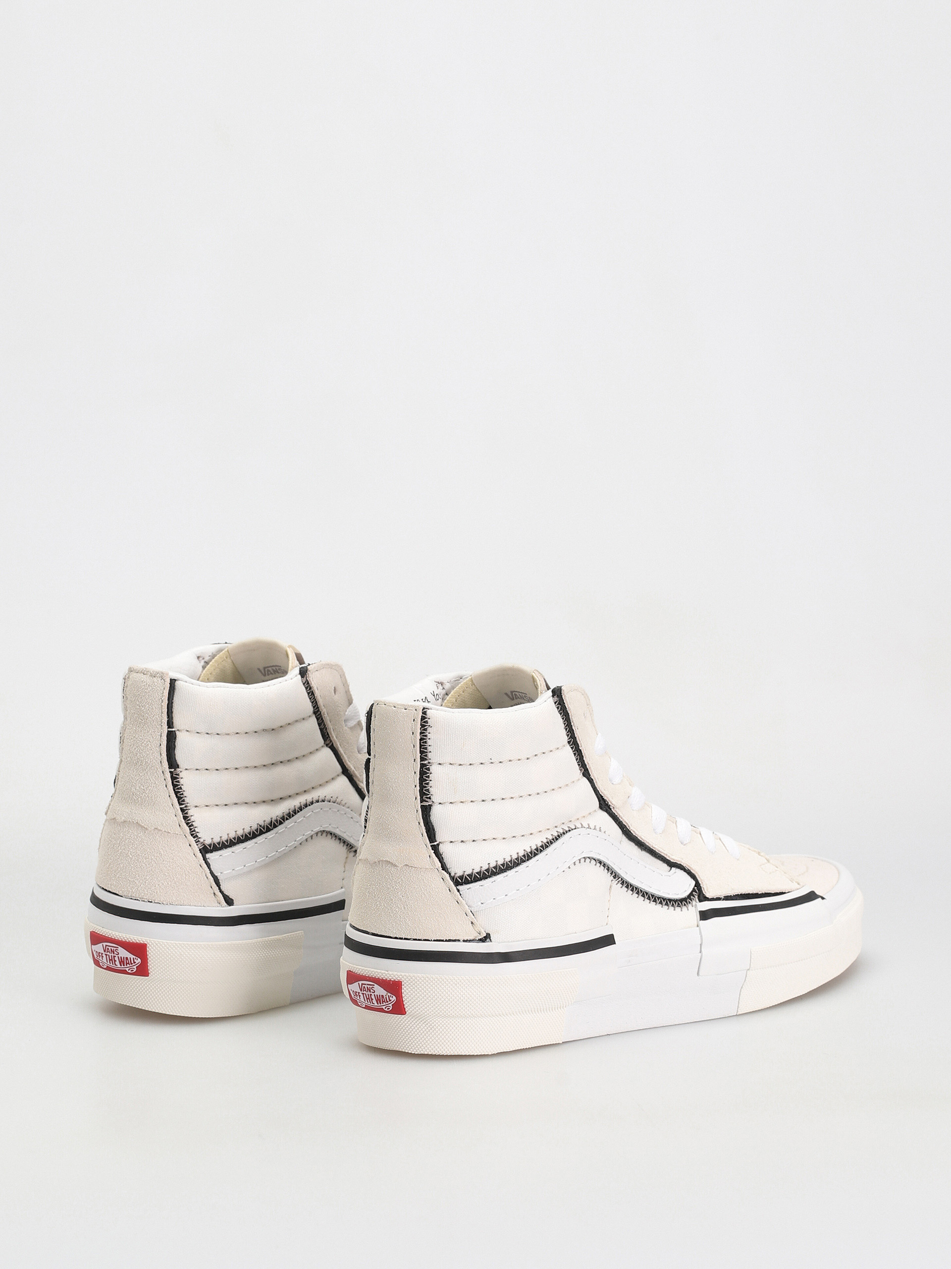 Vans Sk8 Hi Reconstruct Shoes (marshmallow/white)