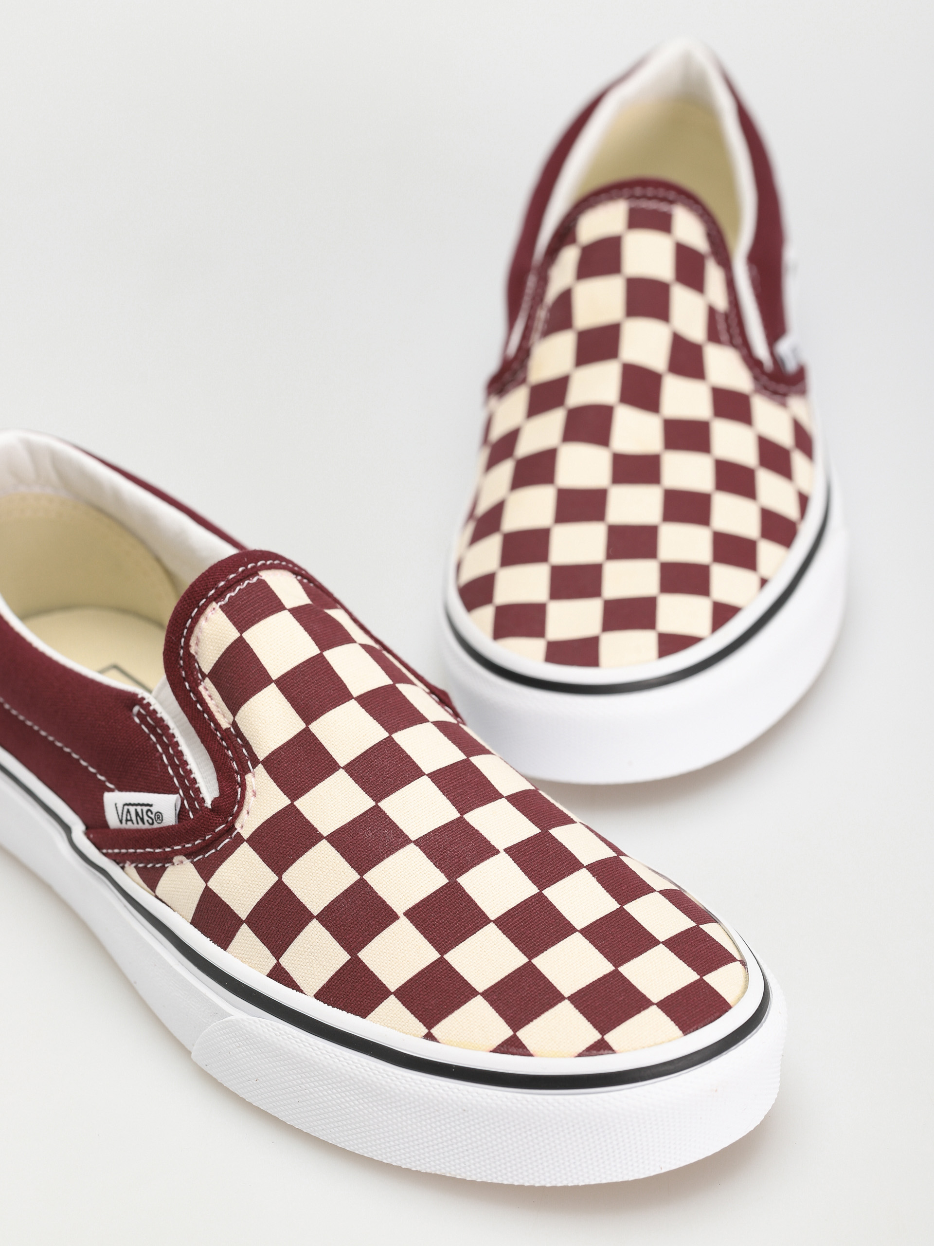 Vans Classic Slip On Shoes (checkerboard/port royale/true white)
