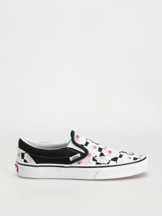 Vans Classic Slip On Shoes Wmn (hibiscus checkerboard black)