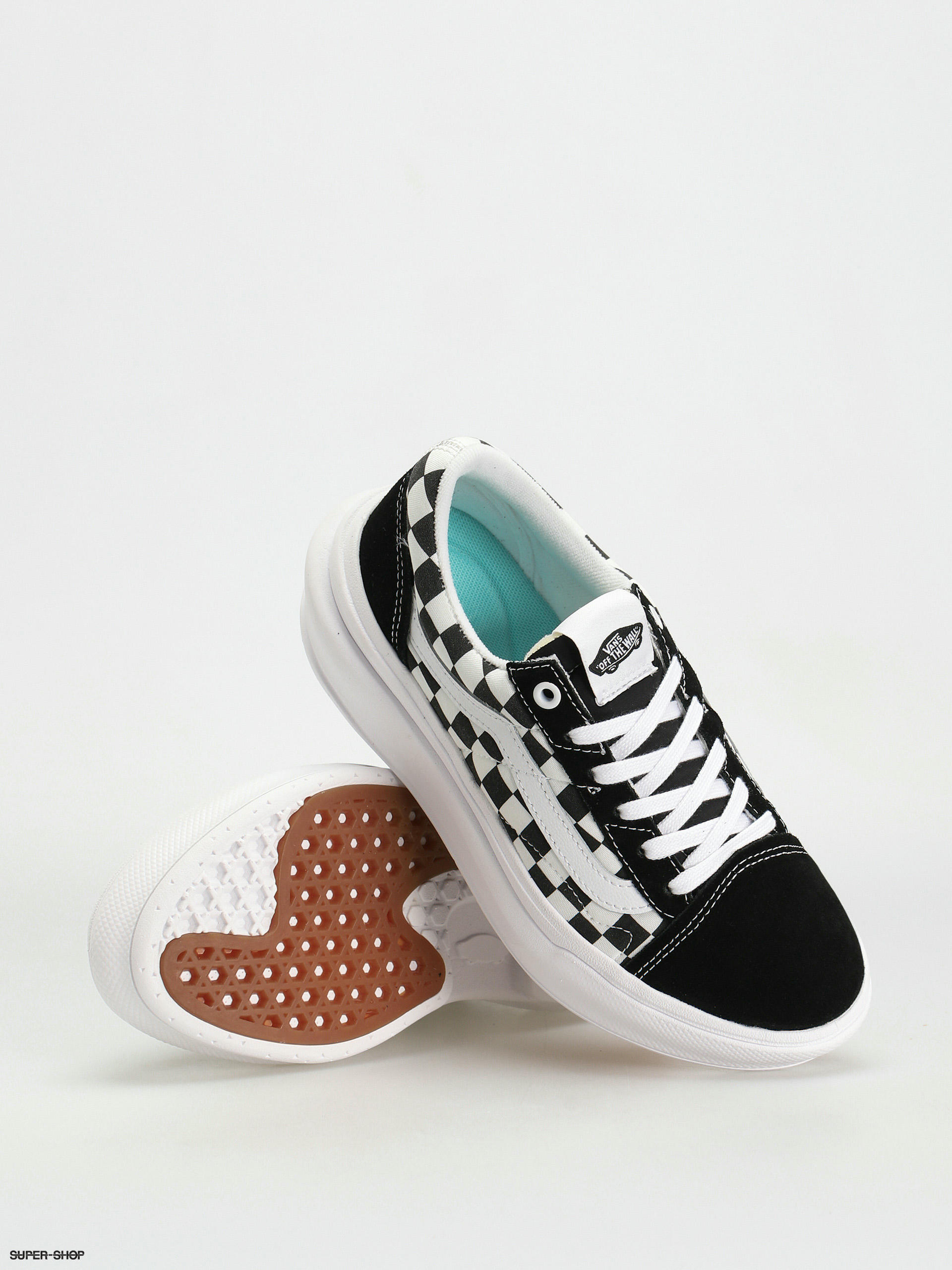 Vans off the on sale wall checkered shoes