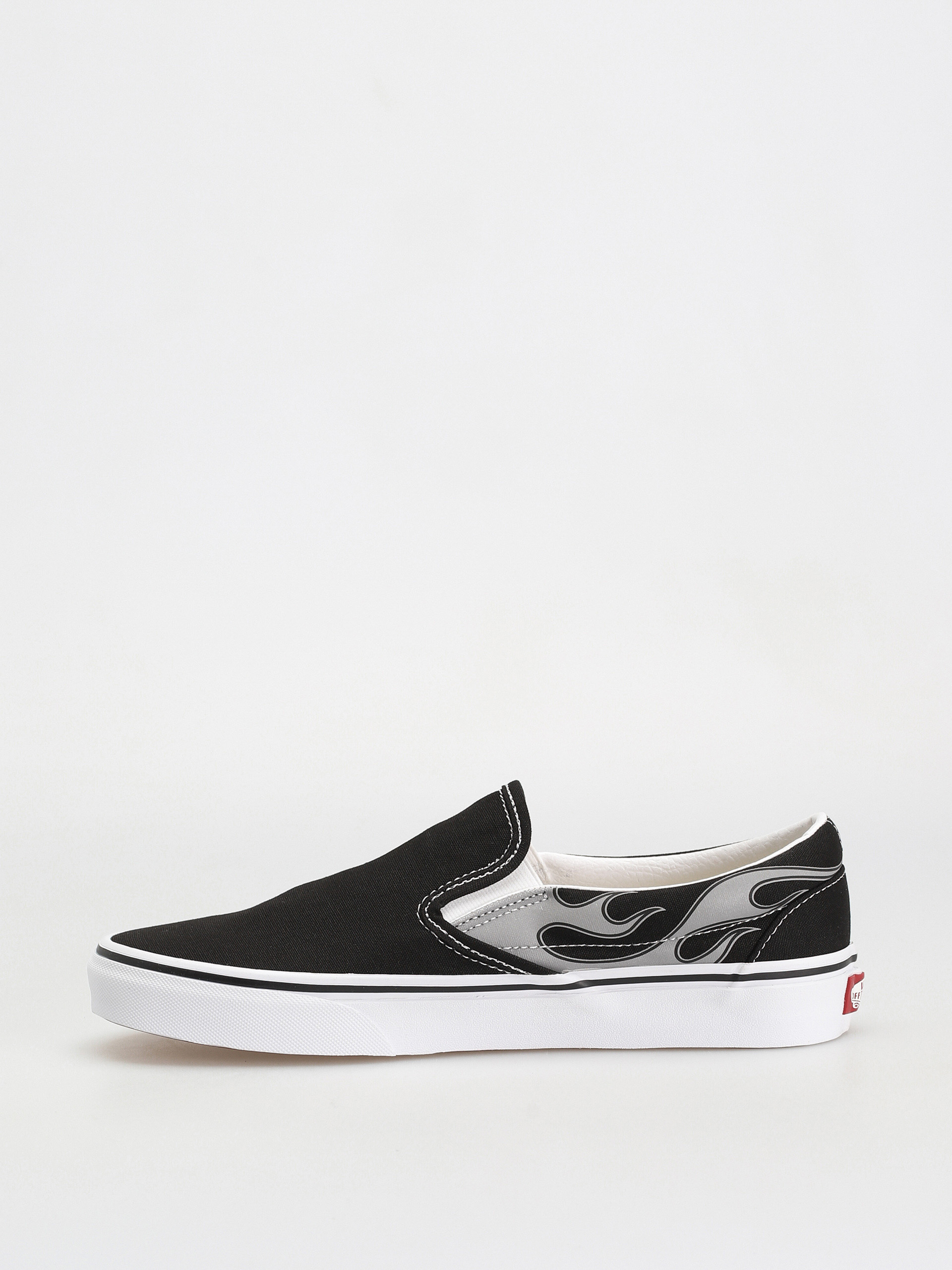 Vans Classic Slip On Shoes (reflective flame black)