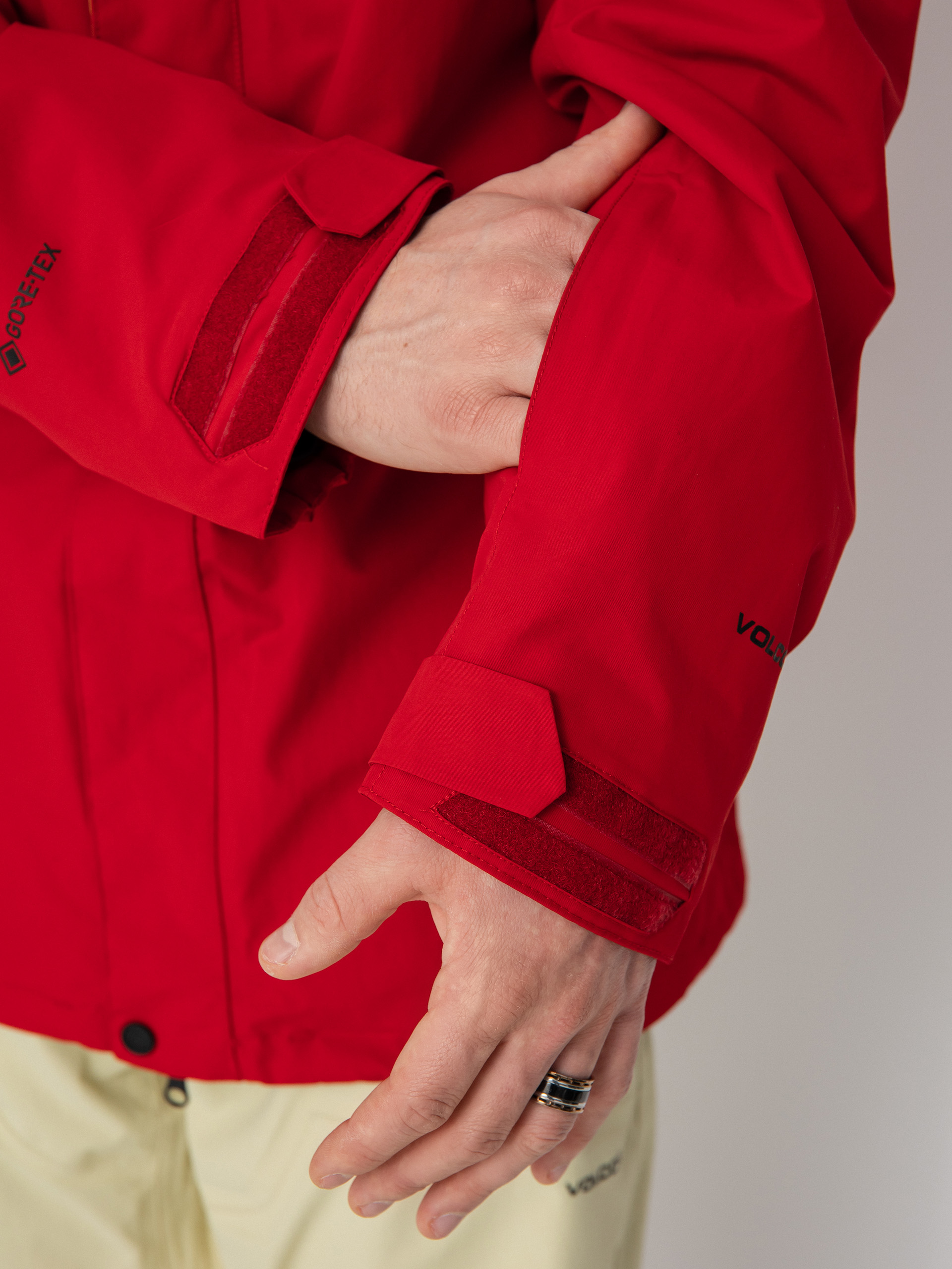 Mens Volcom L Gore Tex Snowboard jacket (caramel)