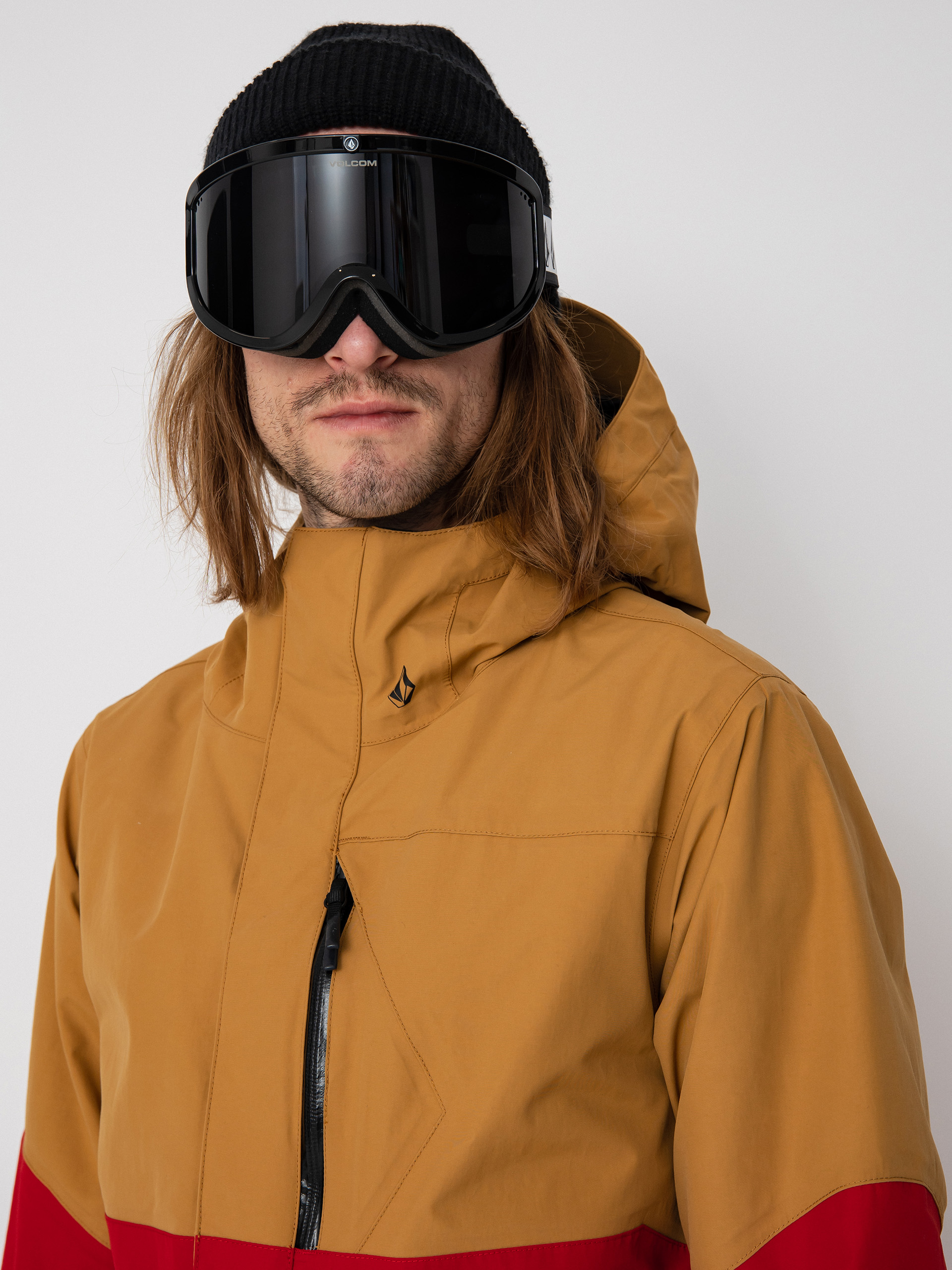 スノーボード Volcom Gore Tex Snowboard Jacket L size Volcom L Gore Tex Snowboard jacket - red (caramel)