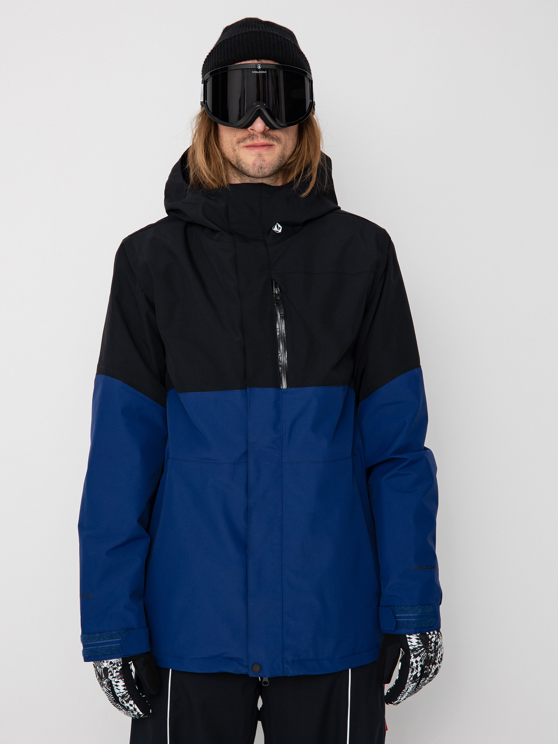 Mens Volcom L Gore Tex Snowboard jacket (dark blue)