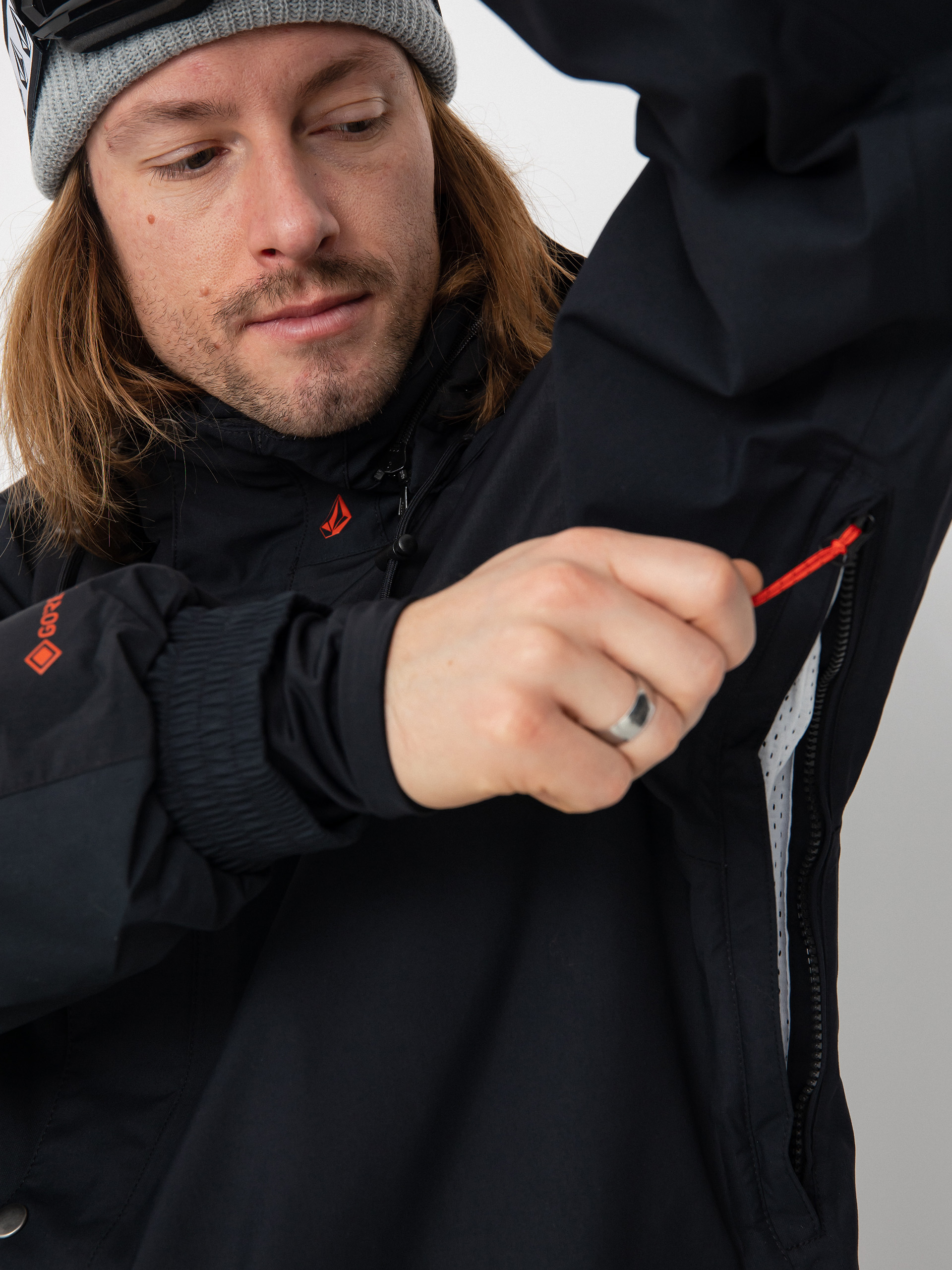 Volcom Longo Gore Tex Snowboard jacket - black (black)