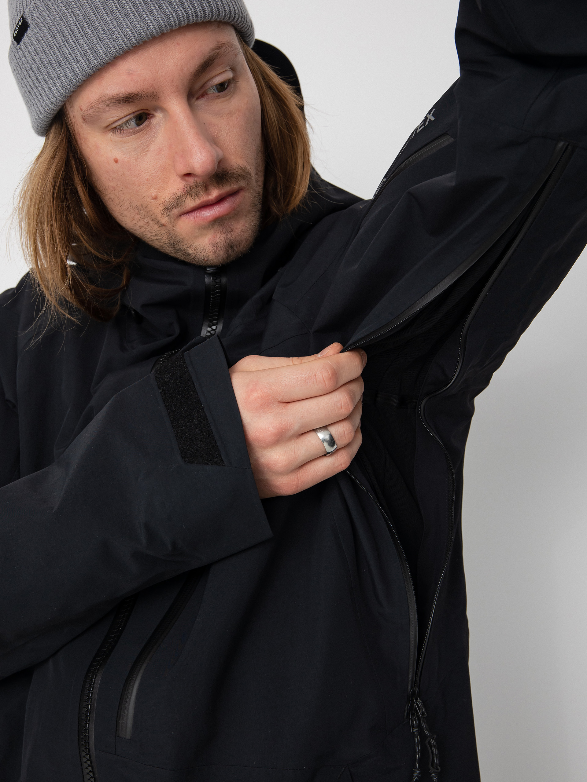 Herren Burton Ak Gore Cyclic Snowboard jacke (true black)