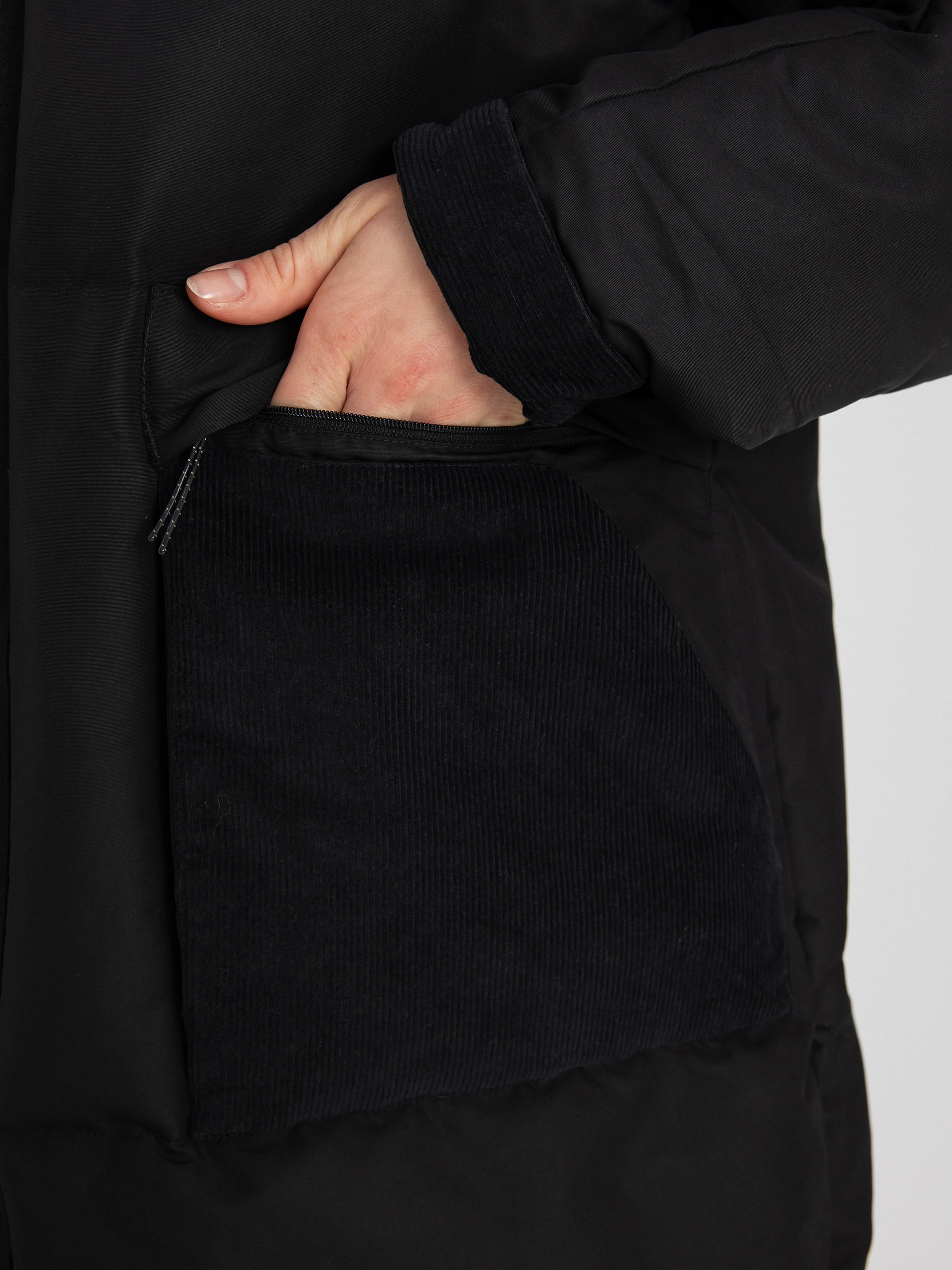 Converse Premium Fashion Long Down Jacke Wmn (black)