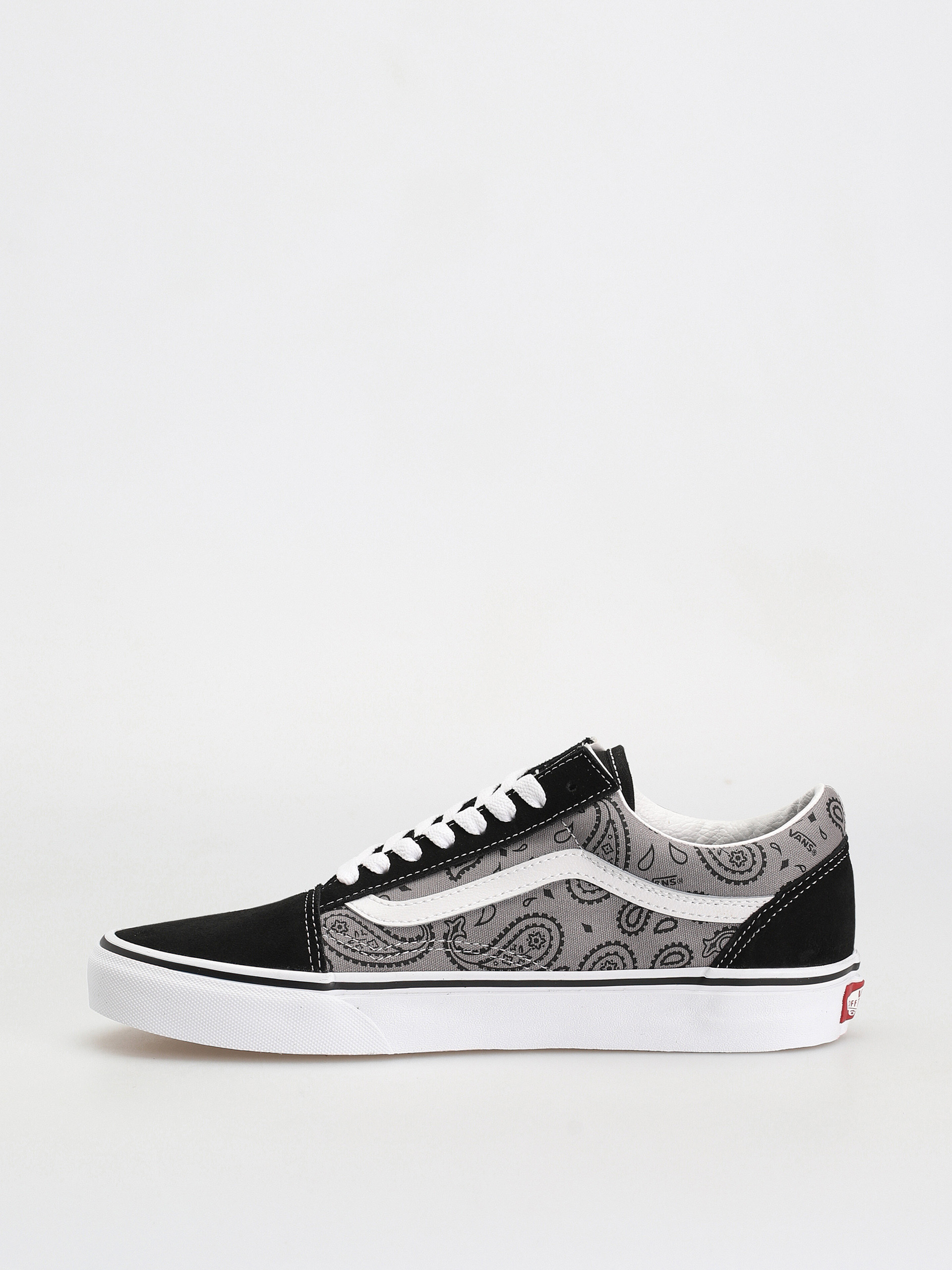 Vans Old Skool Shoes (paisley gray/true white)