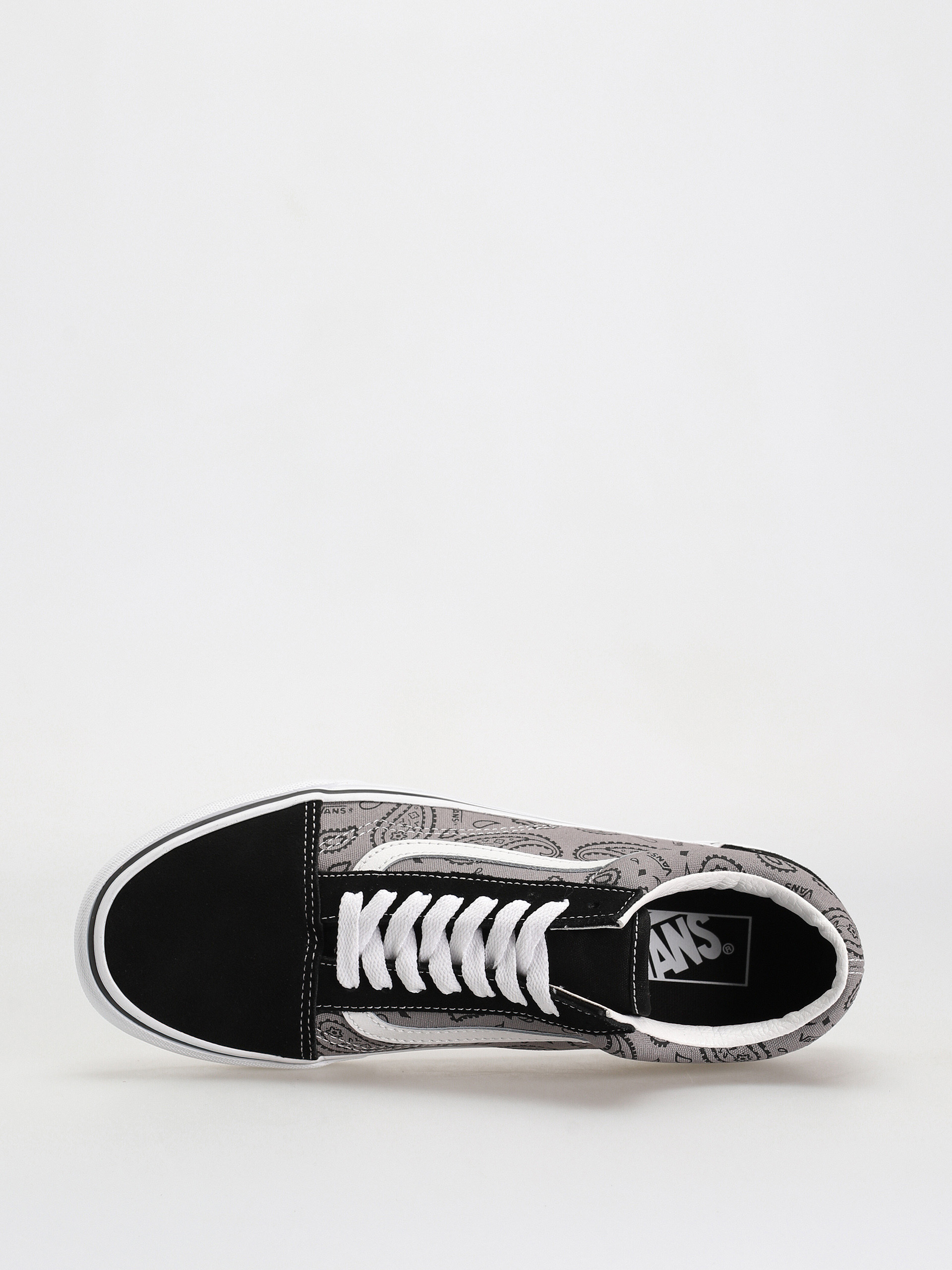 Vans Old Skool Shoes (paisley gray/true white)