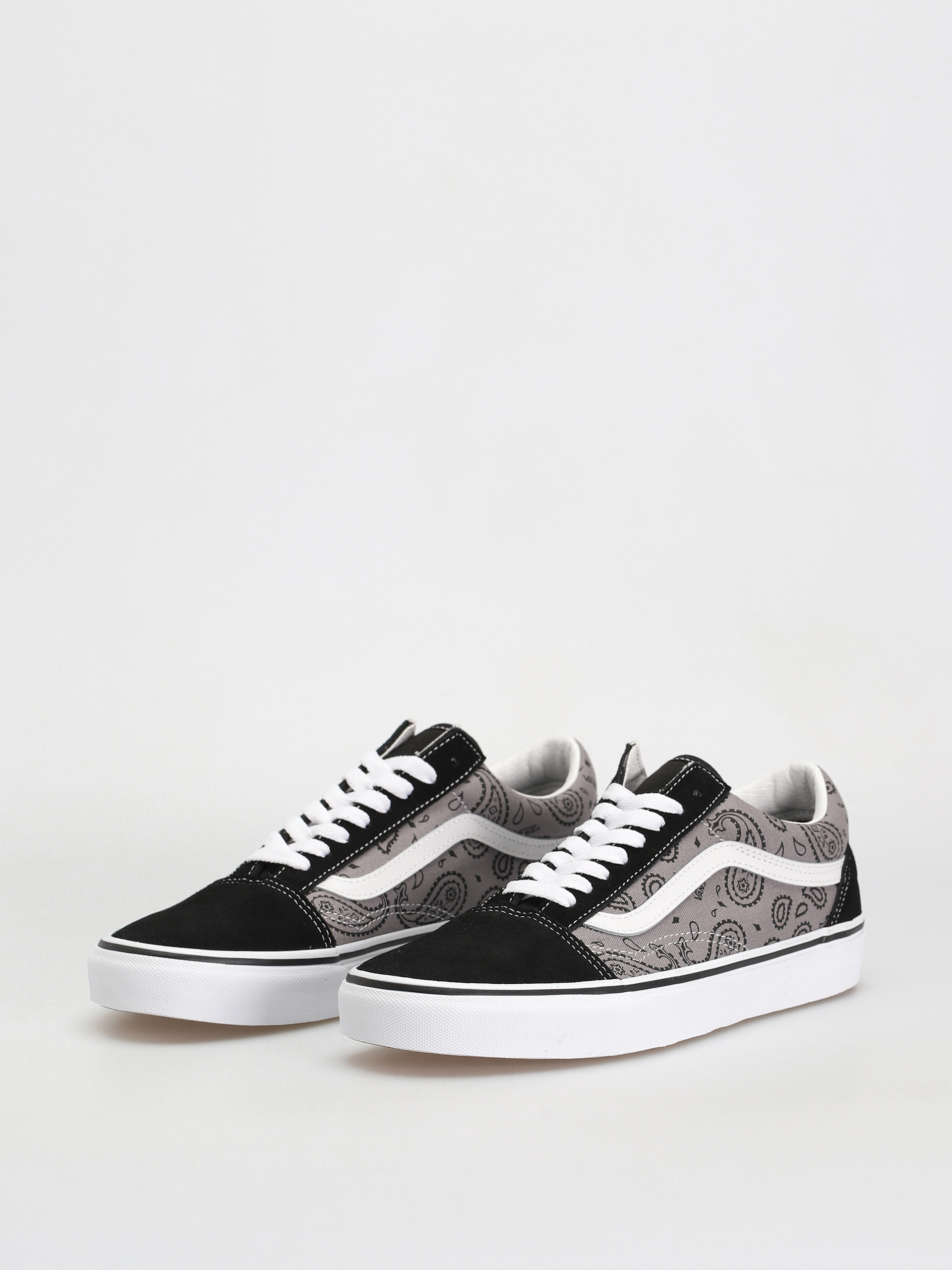 Vans Old Skool Shoes (paisley gray/true white)