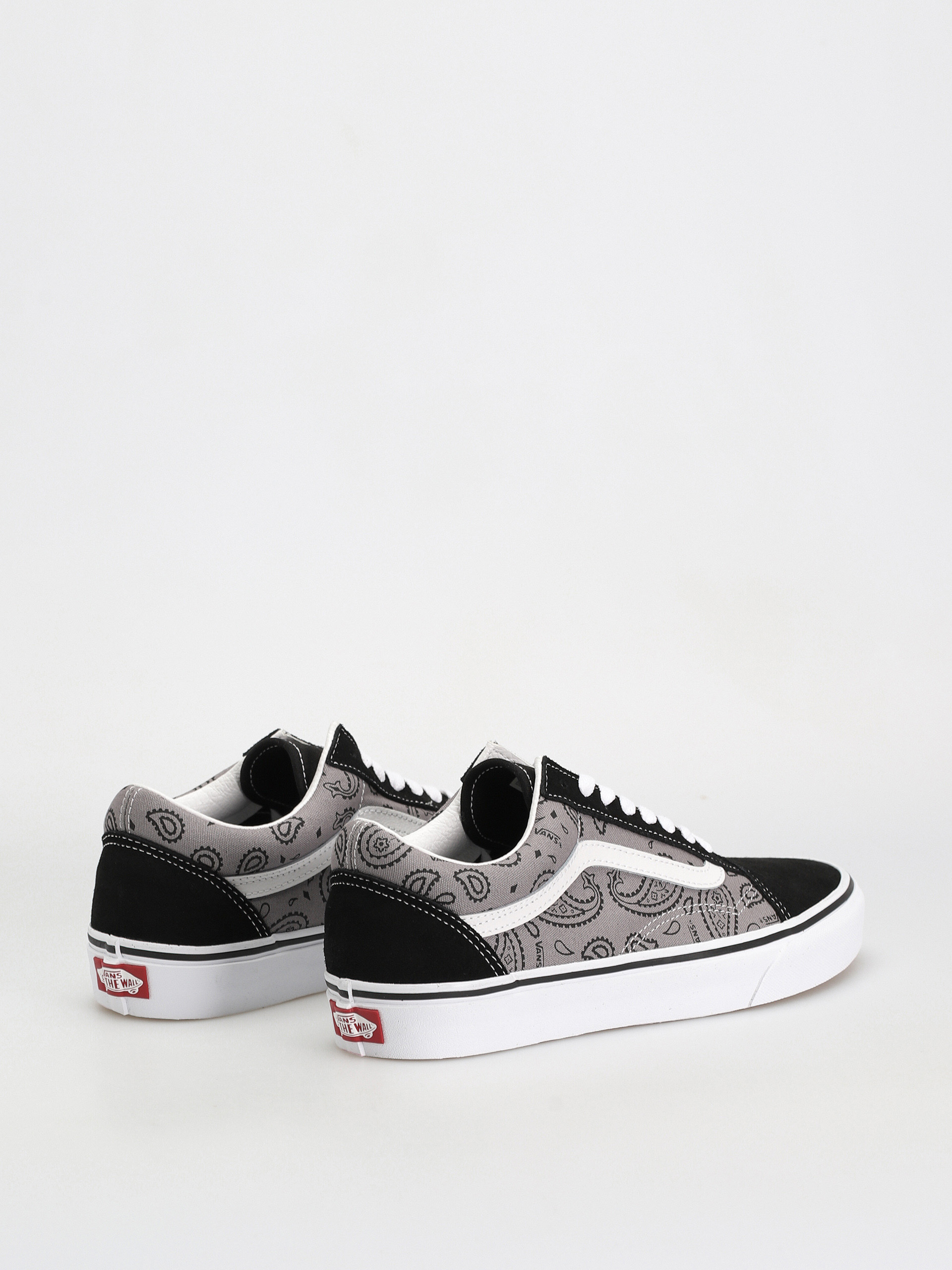 Vans Old Skool Shoes (paisley gray/true white)