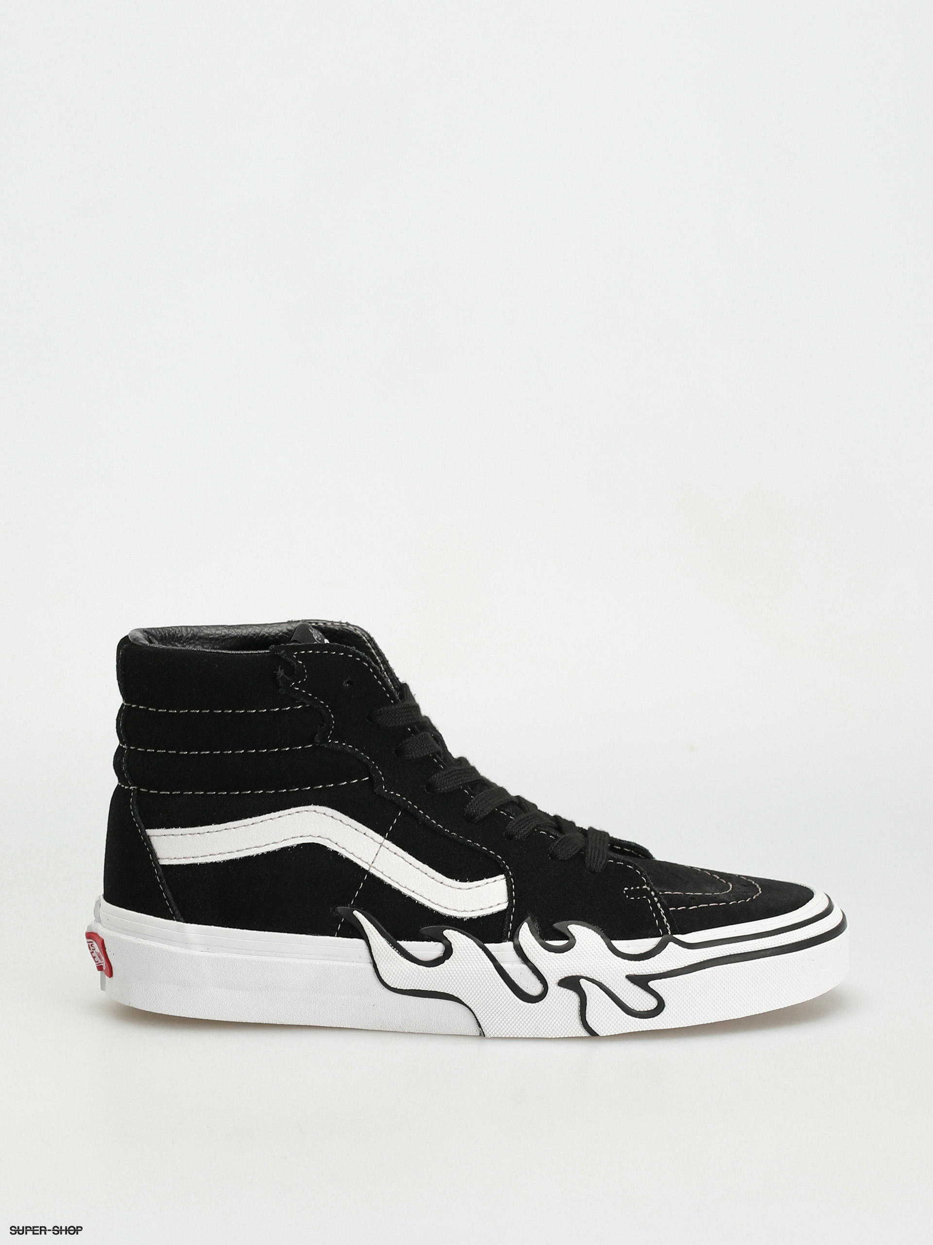 Vans high hotsell tops fire