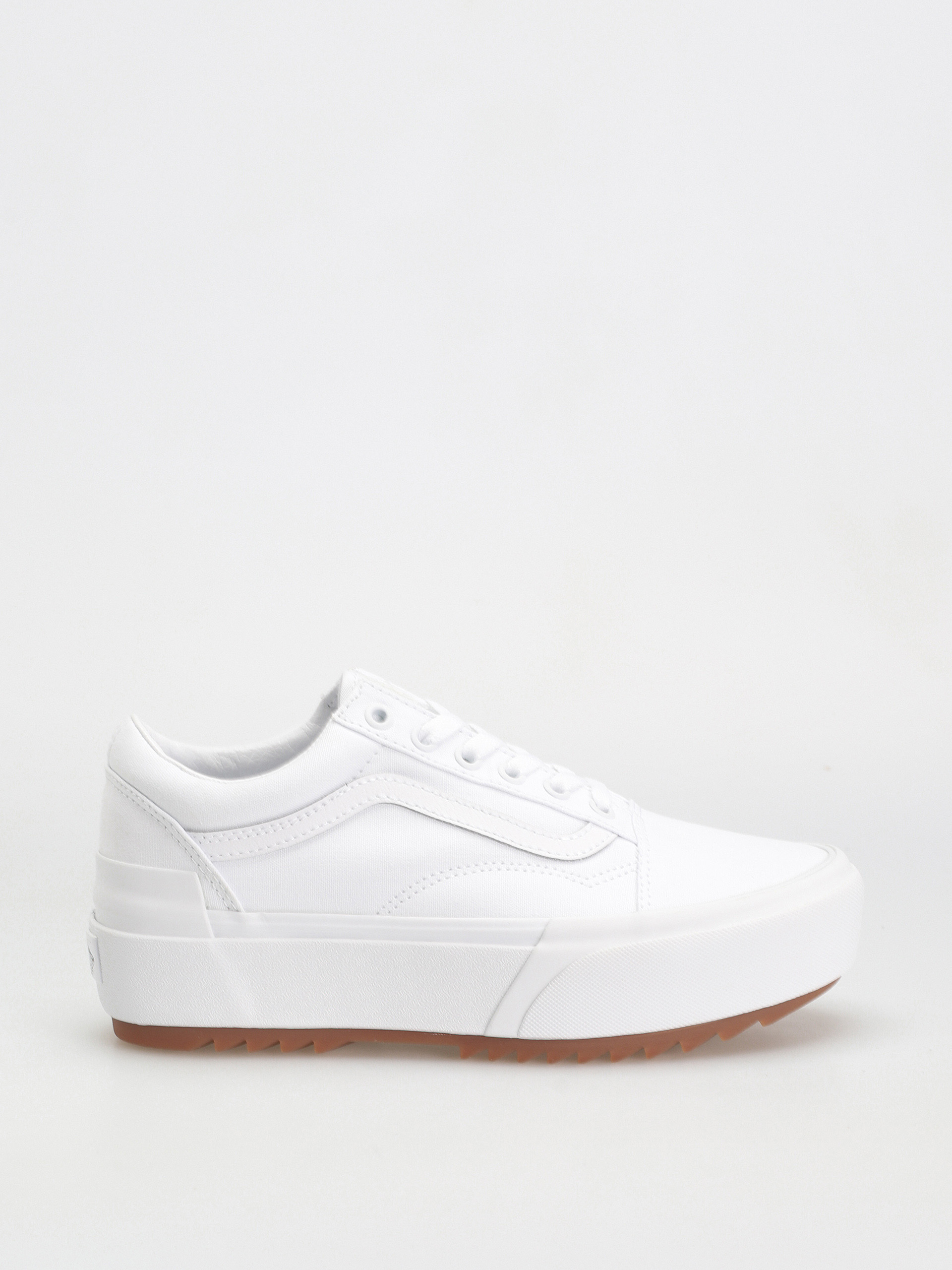 Vans Old Skool Stacked Shoes Wmn white, transparent (canvas/true