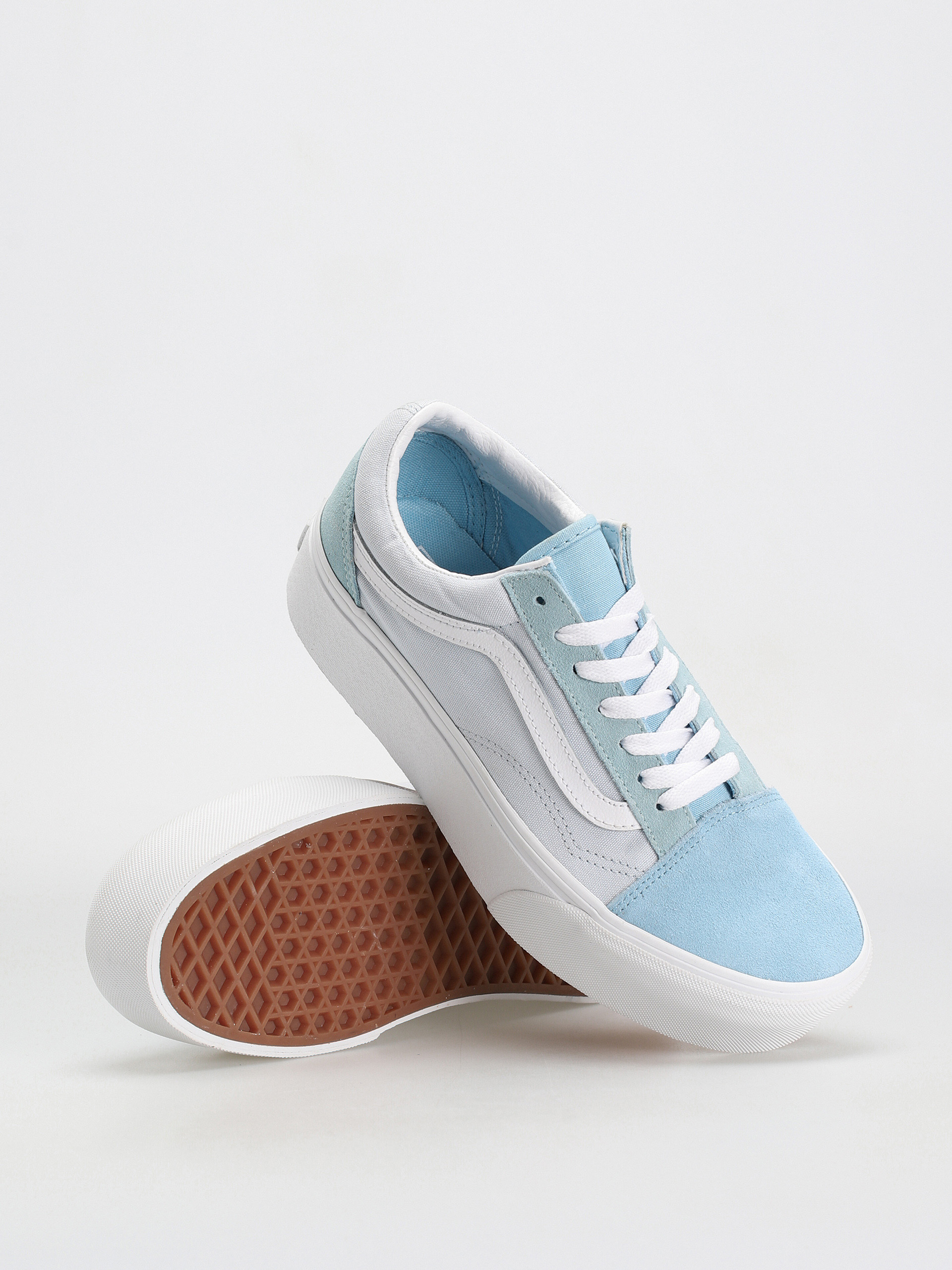 Vans Old Skool Stackform Schuhe Wmn (color block blue)