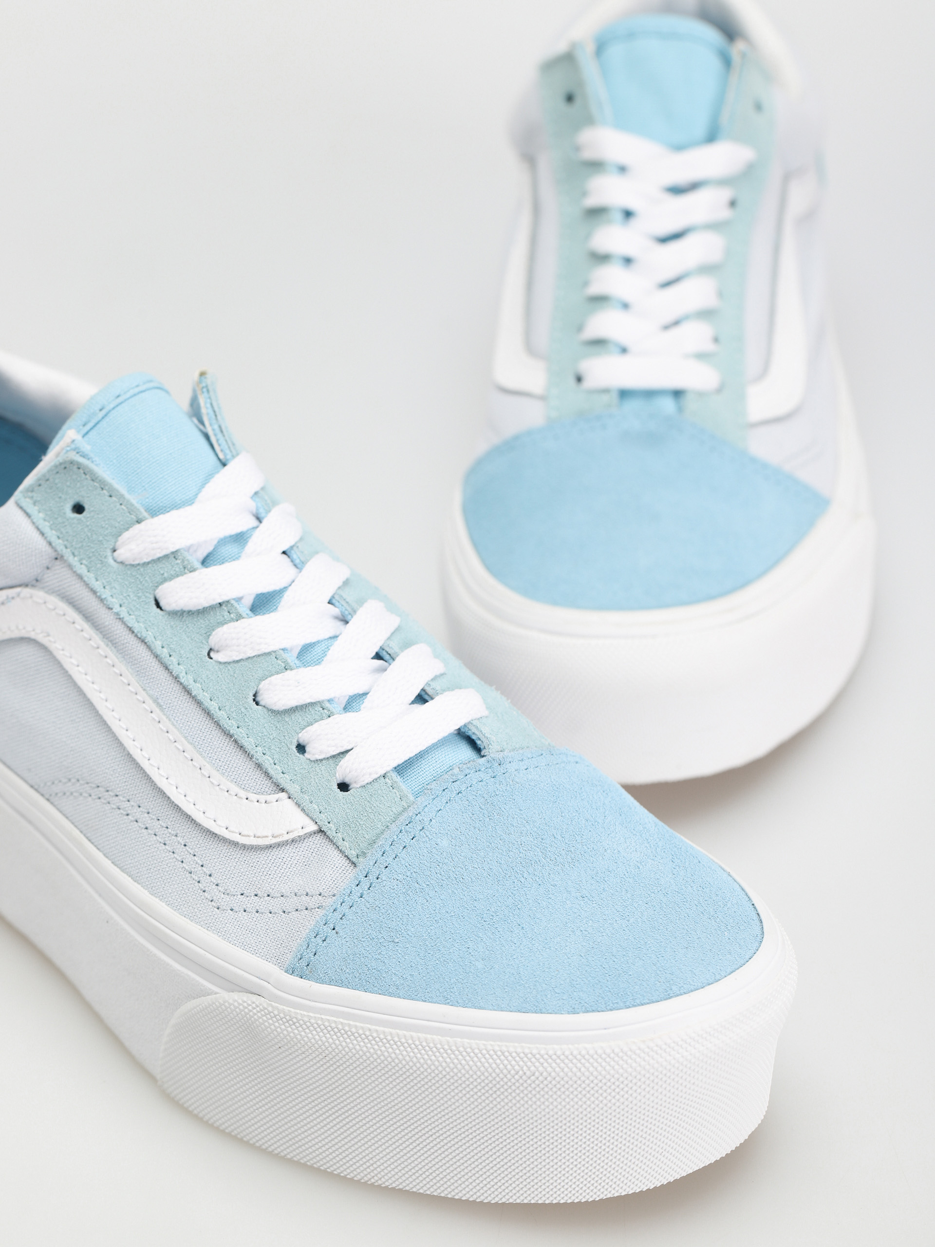 Vans Old Skool Stackform Schuhe Wmn (color block blue)