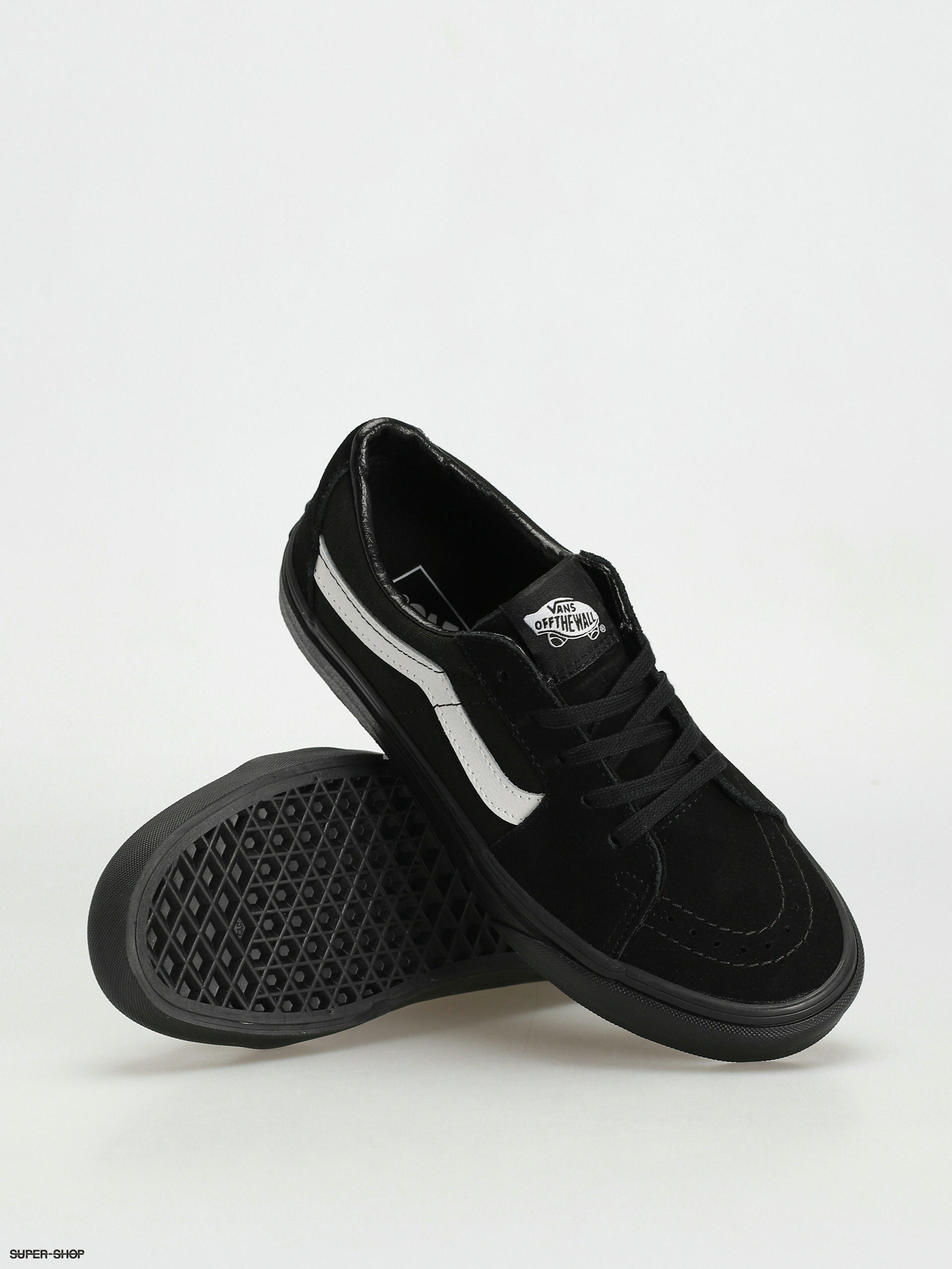 Vans Sk8 Low black/white) (contrast Schuhe