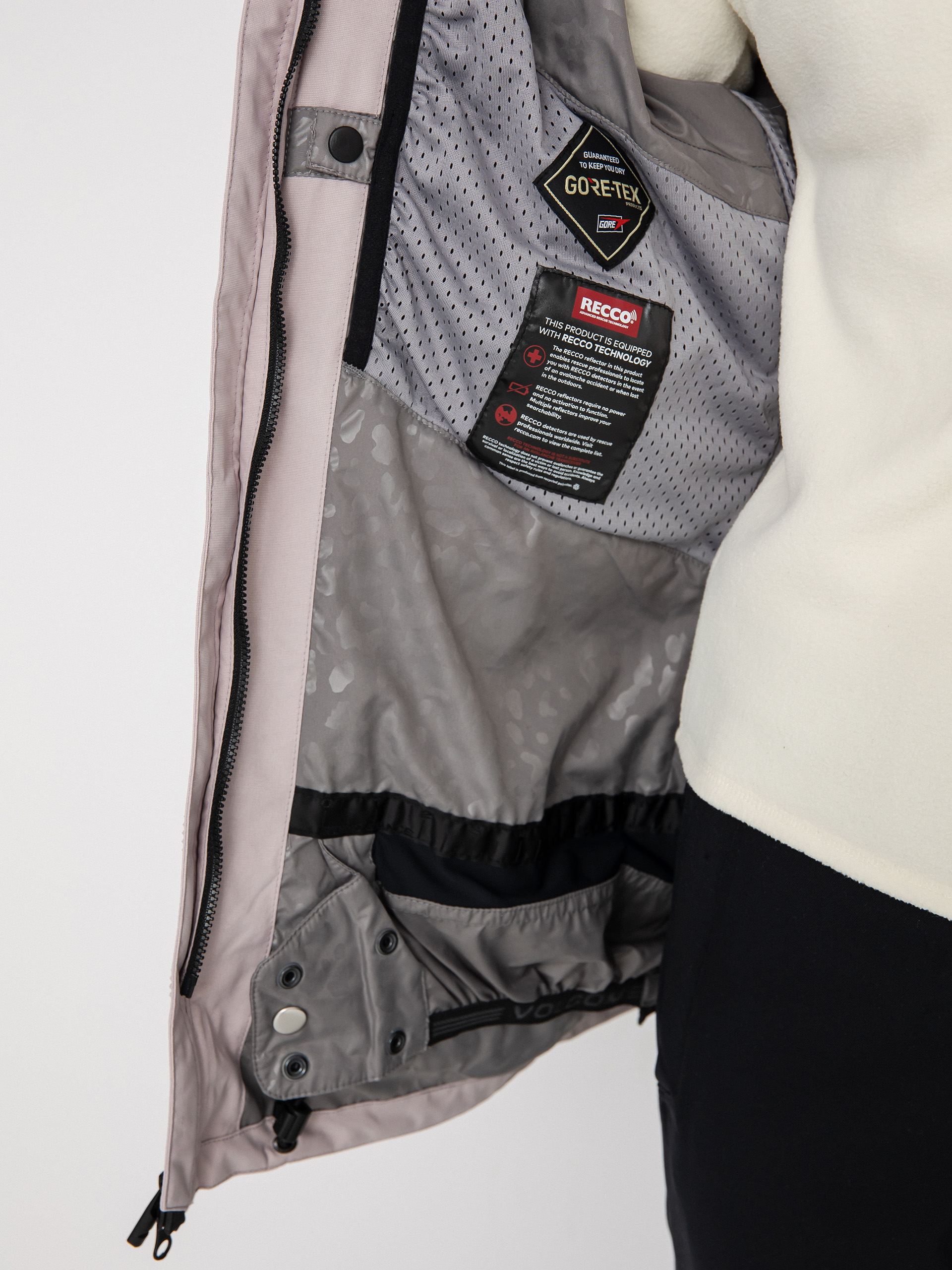 Womens Volcom Iris 3 In 1 Gore Tex Snowboard jacket (amethyst smoke)